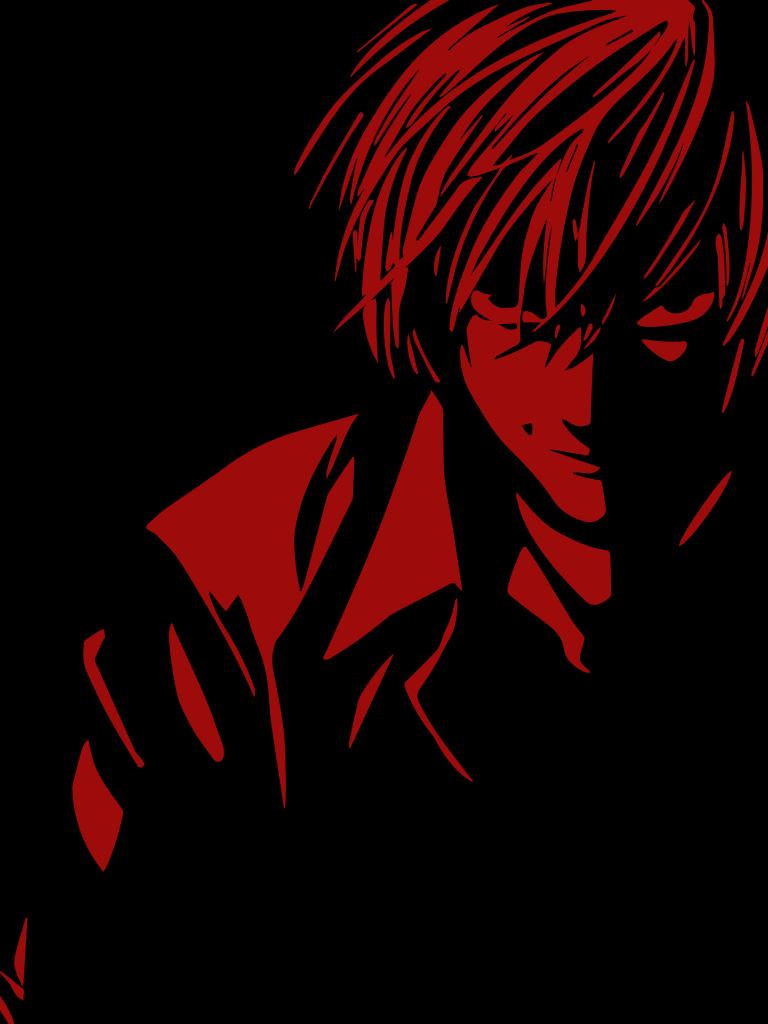 768x1024 Light Yagami Wallpaper 4K, 5K, Death