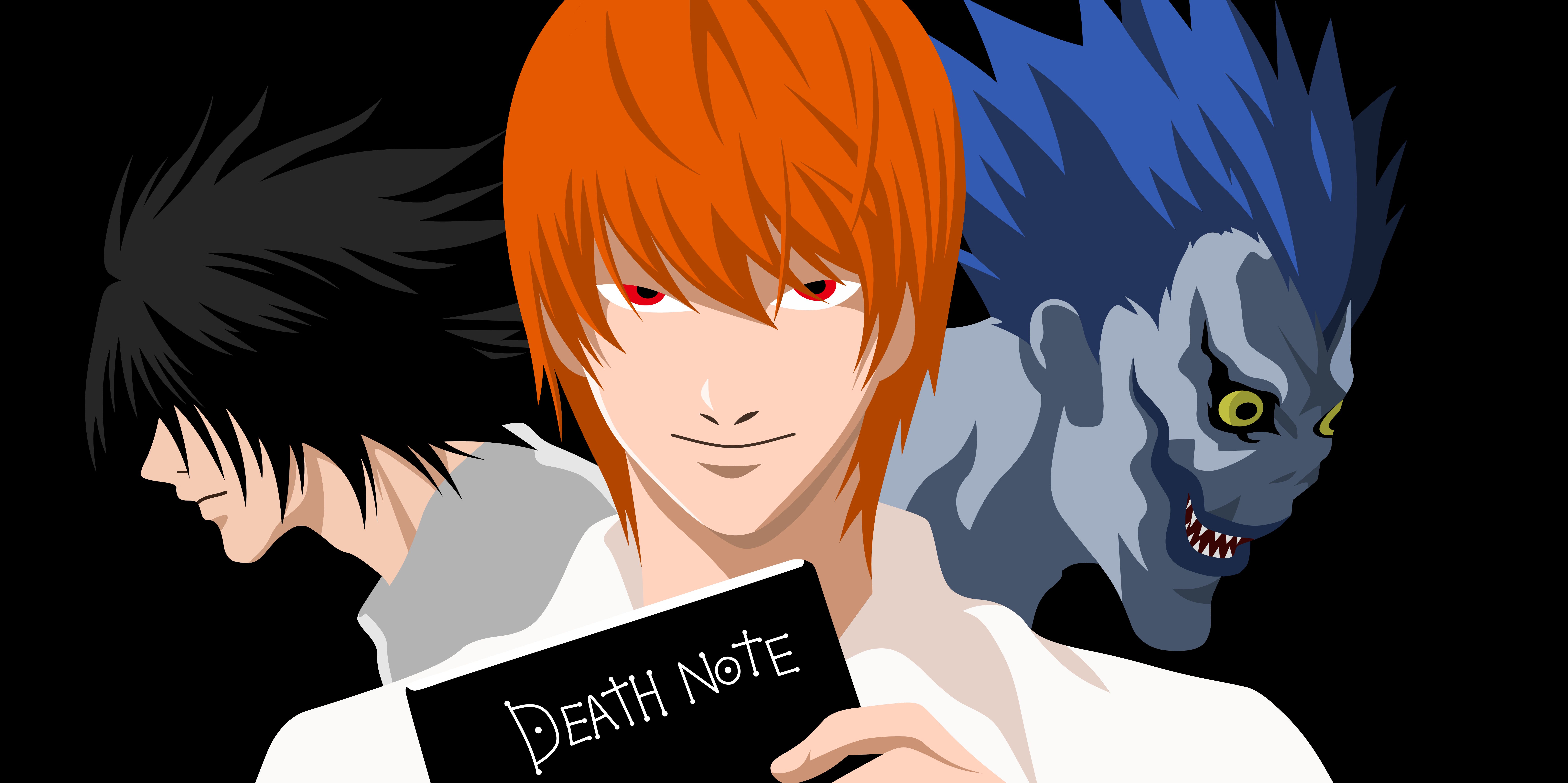 7985x3989 Light Yagami wallpaper for desktop