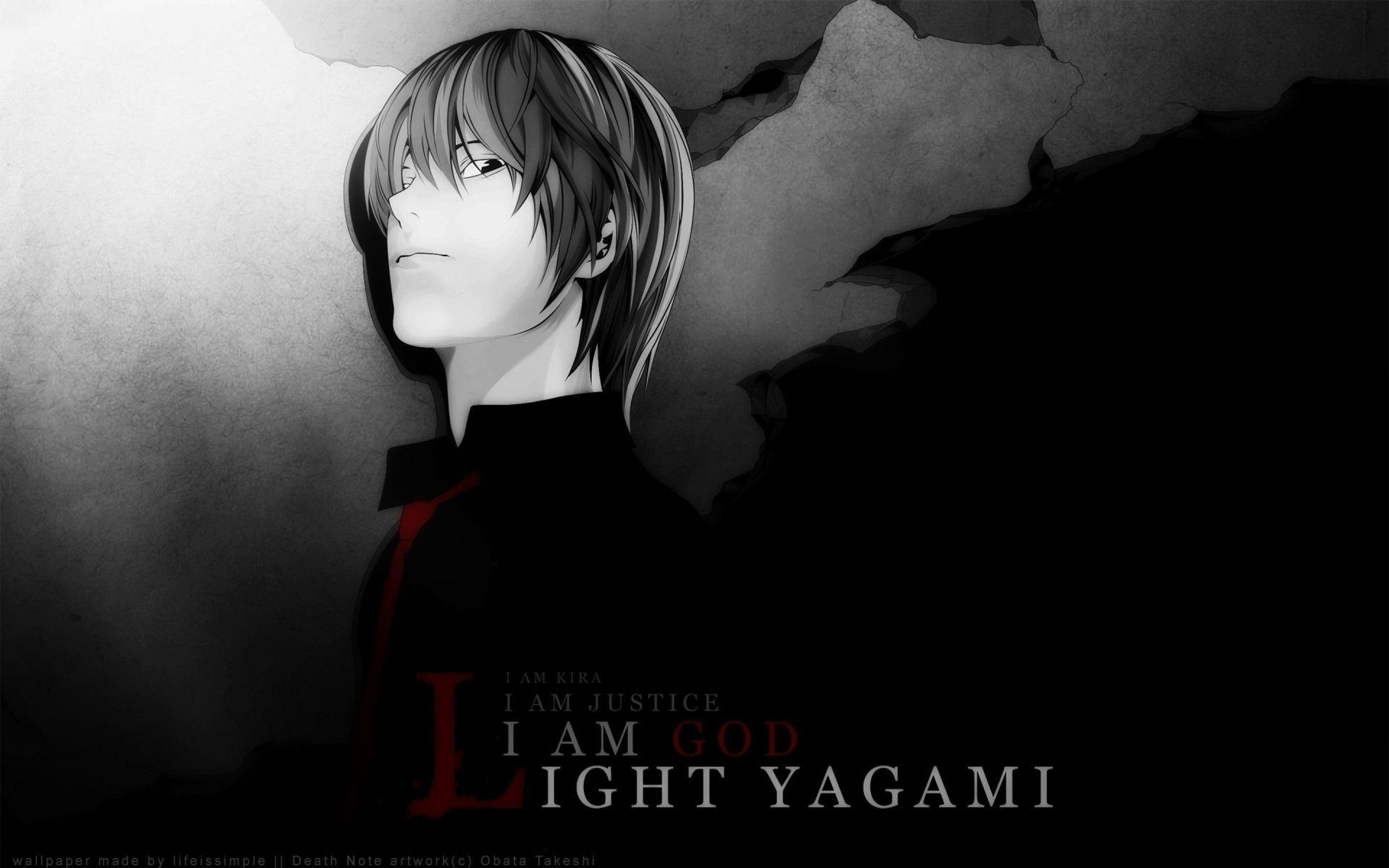 2880x1800 Light Yagami Wallpaper