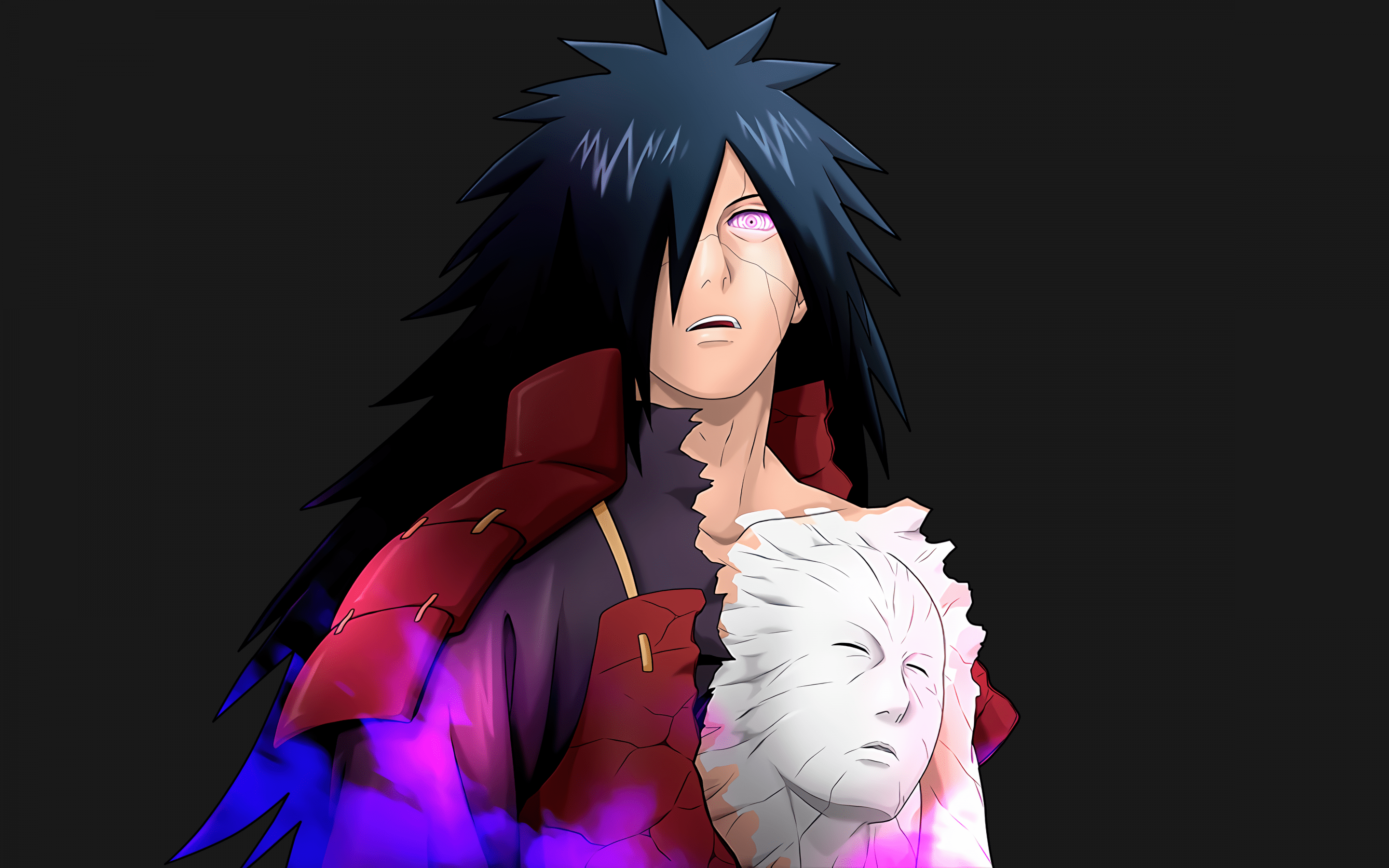 2880x1800 Madara Uchiha Wallpaper 4K, Fan Art, Digital render, 5K