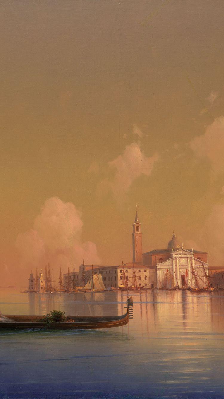 750x1334 Artistic Oil Painting (750x1334) Wallpaper