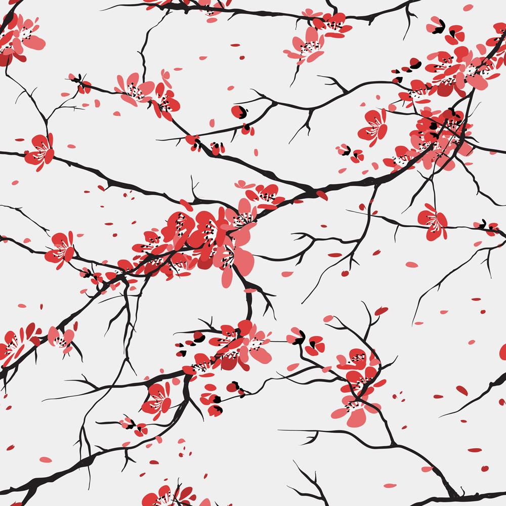 1000x1000 Japanese Cherry. Japanese style peel