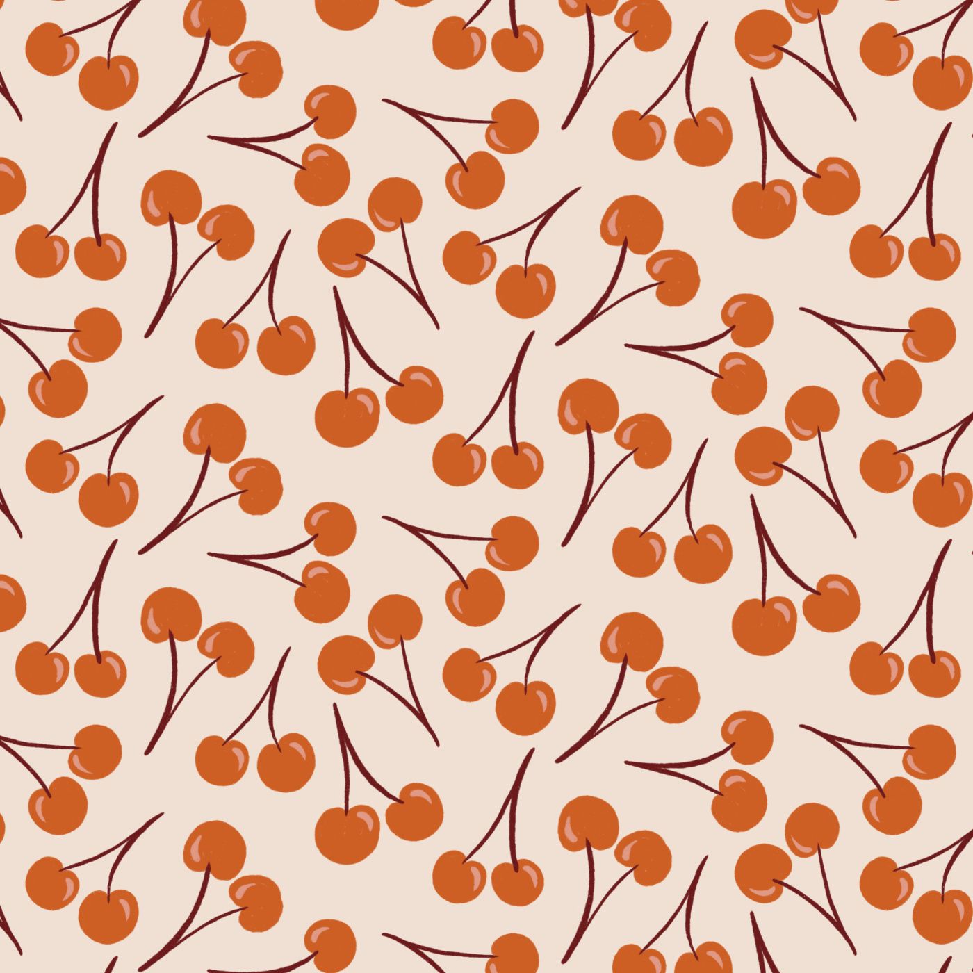 1400x1400 Cheery Cherries Peel And Stick