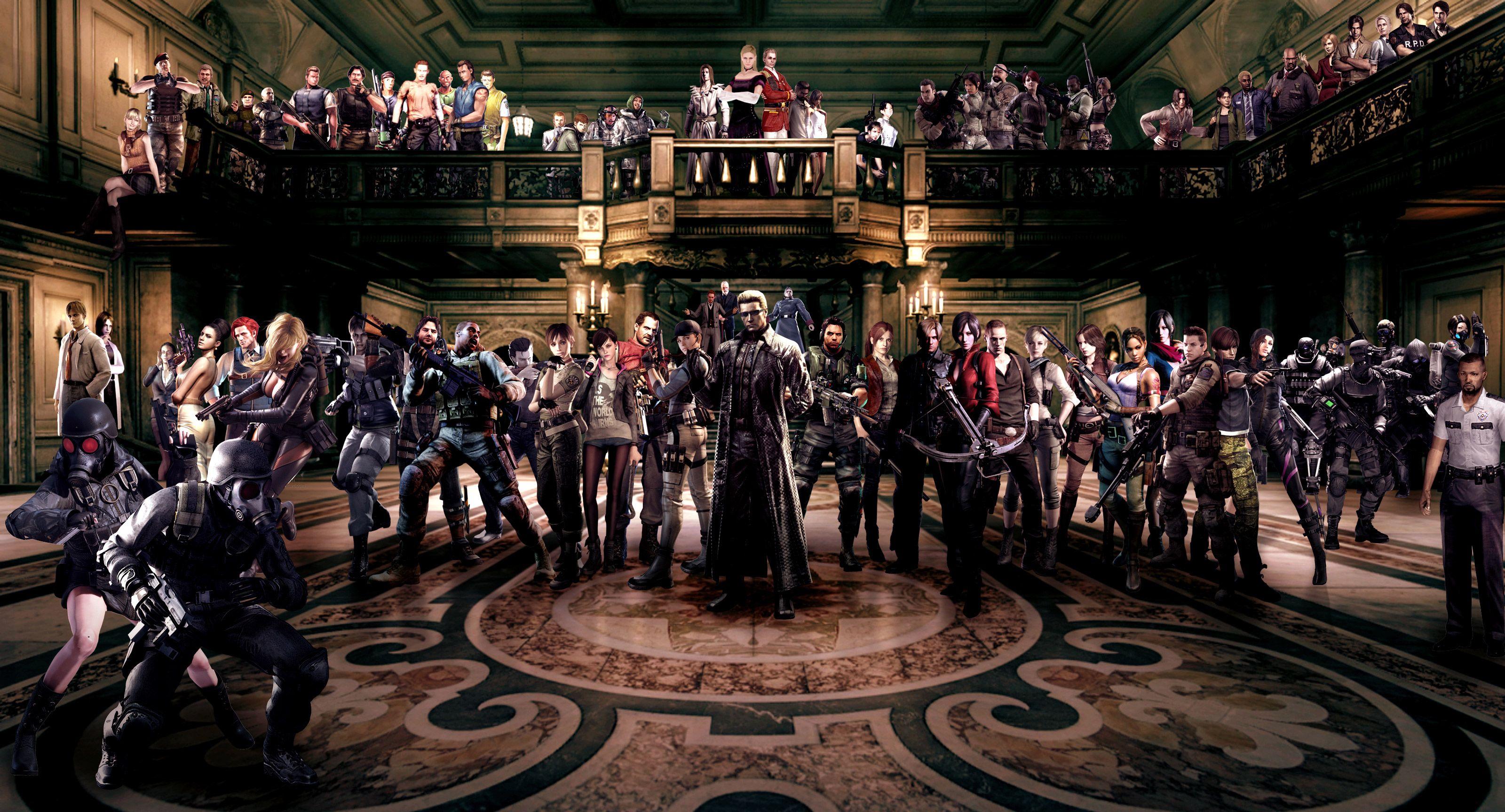 3200x1728 Resident Evil Characters 1440P Độ phân giải HD 4k