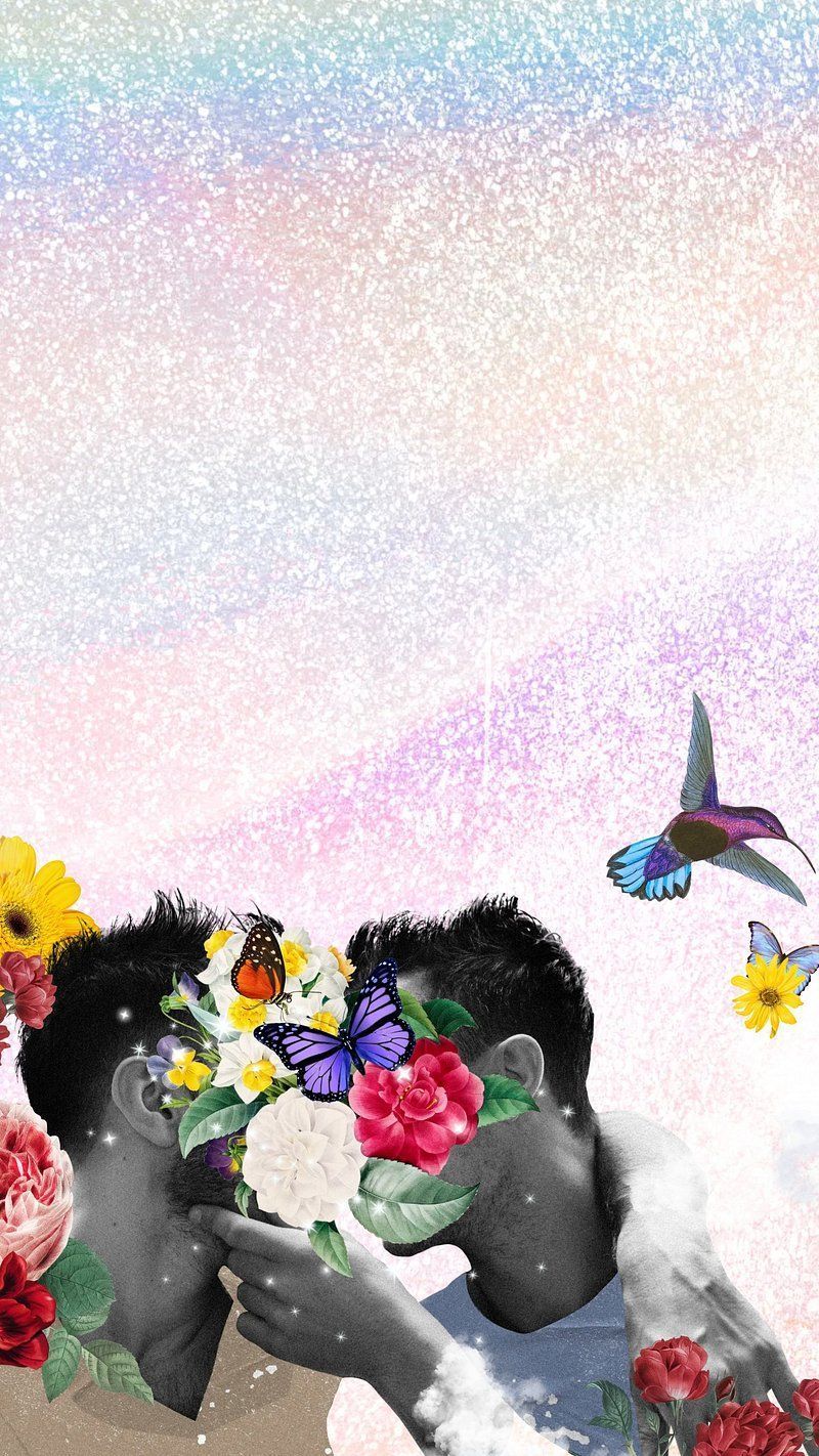 800x1422 Wallpaper Aesthetic Gay Couple Image Wallpaper