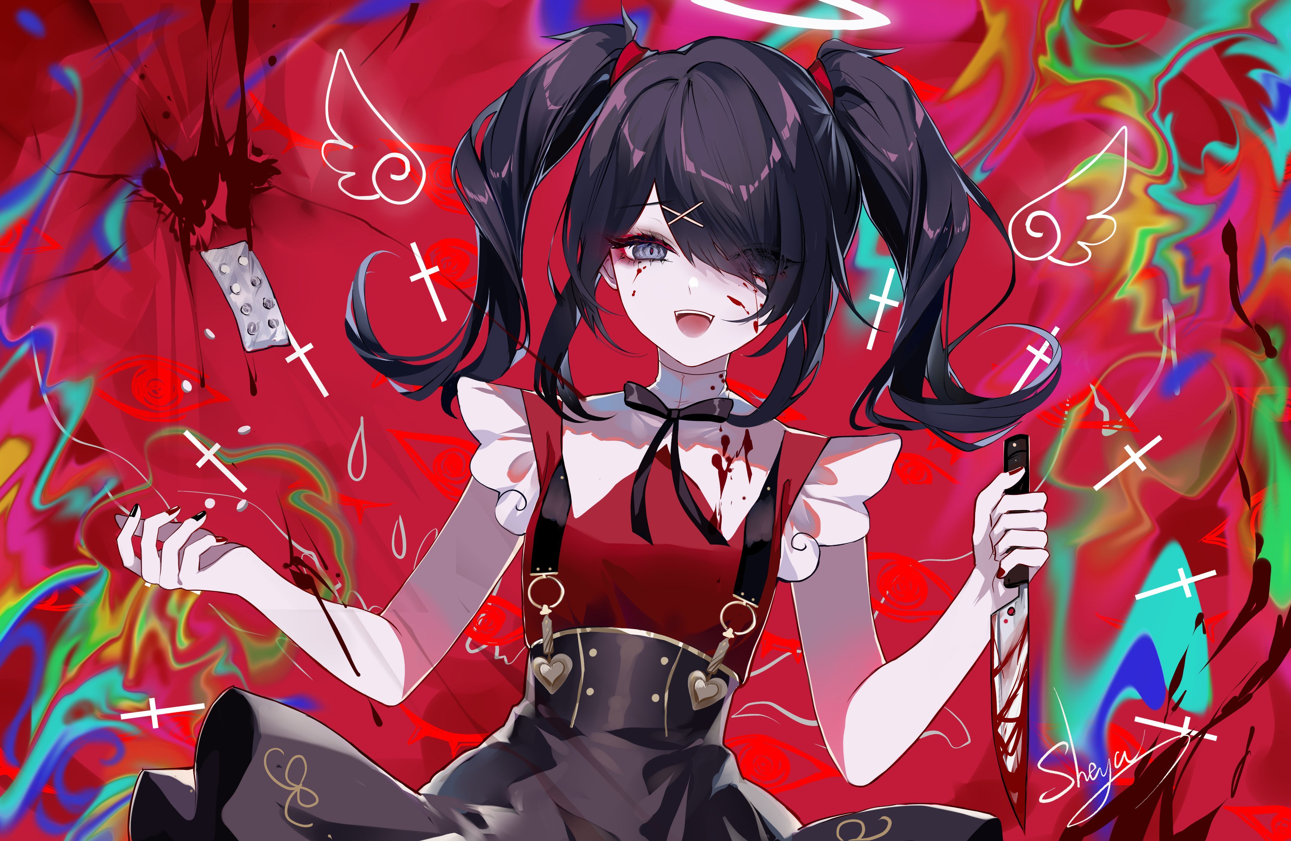 4300x2800 Needy Girl Overdose) wallpaper