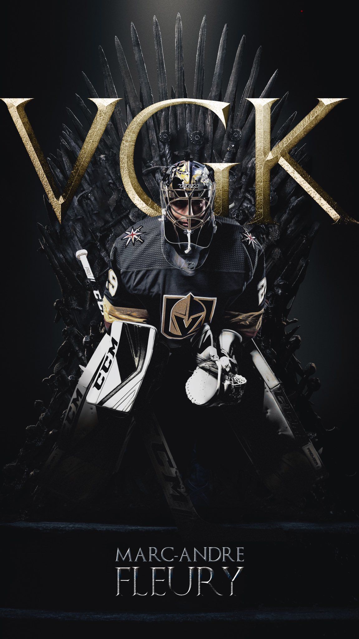 1152x2048 Marc Andre Fleury Wins The Iron Throne