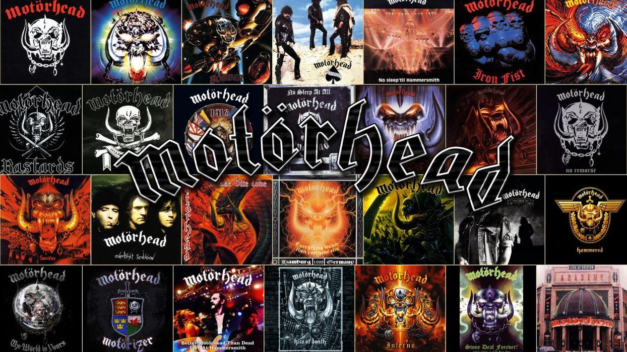 1244x700 MOTORHEAD heavy metal hard rock collage q wallpaper