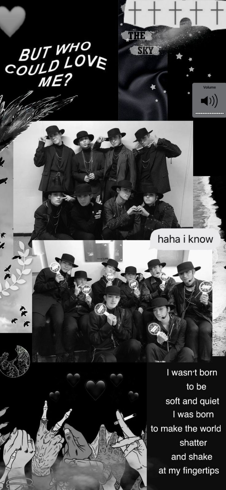 736x1593 wallpaper kpop ateez ot8 aesthetic idol