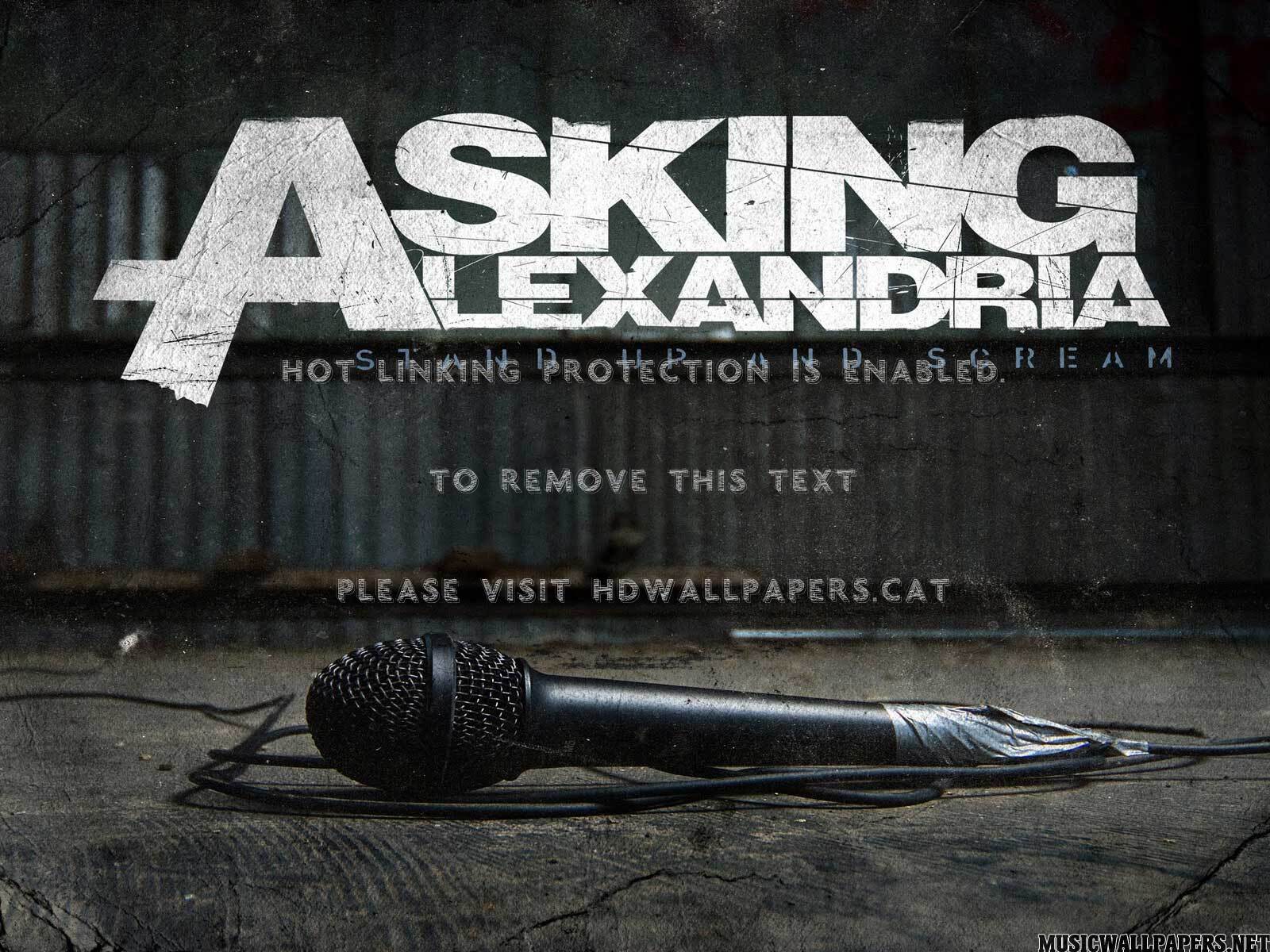 1600x1200 asking alexandria metalcore british band