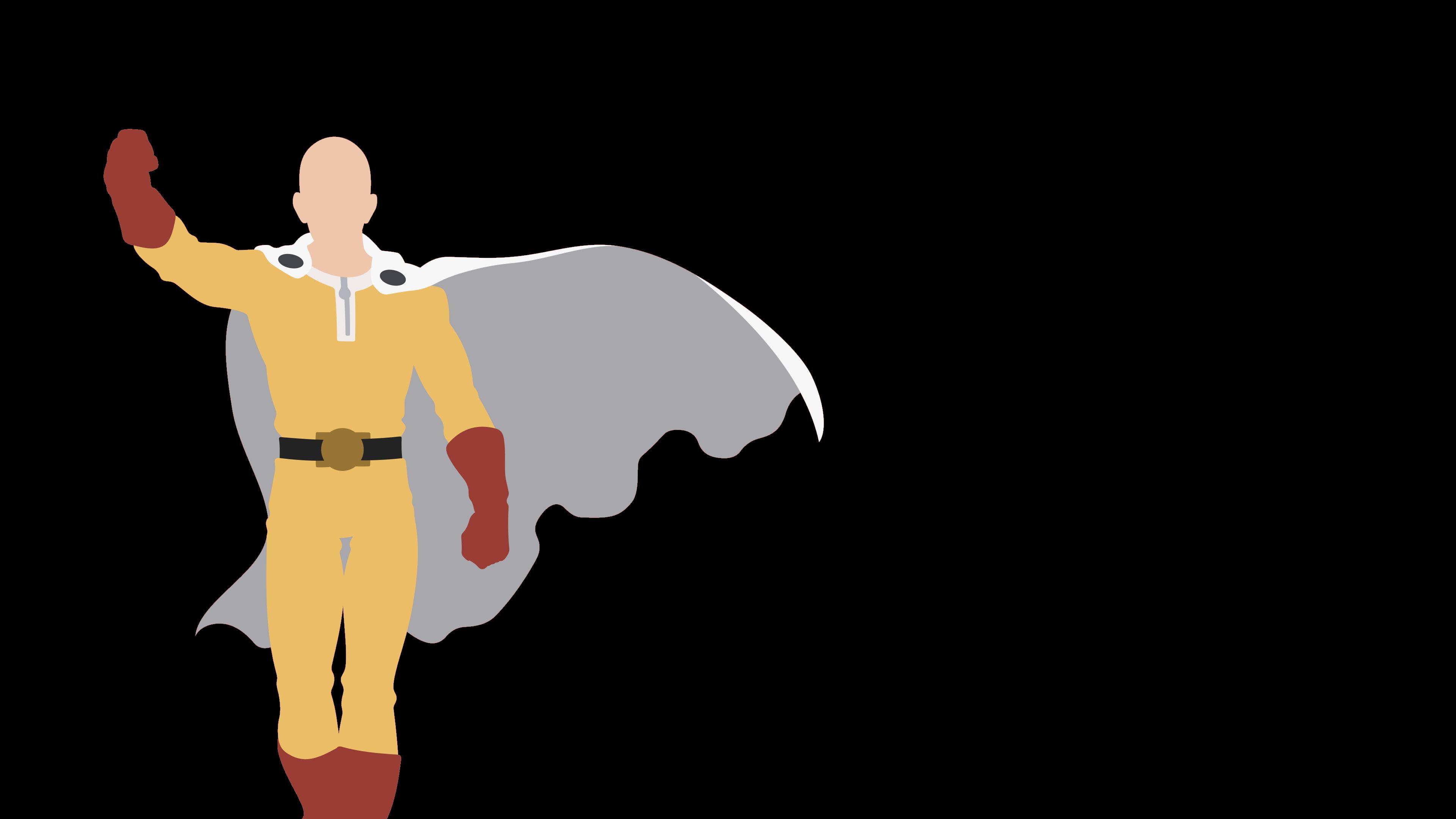 Wallpaper Cape, One Punch Man, Saitama, Fist - Resolution:3840x2160 - Wallpx