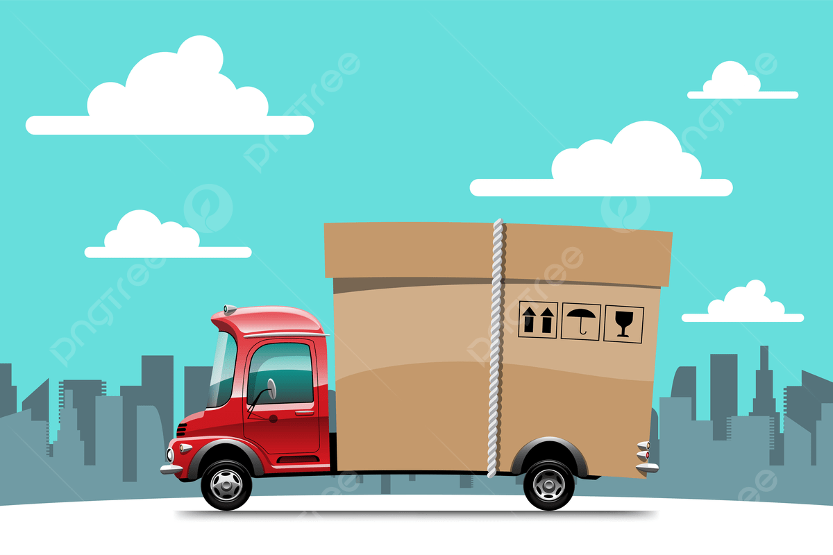 1200x800 Delivery Truck Background Image, HD