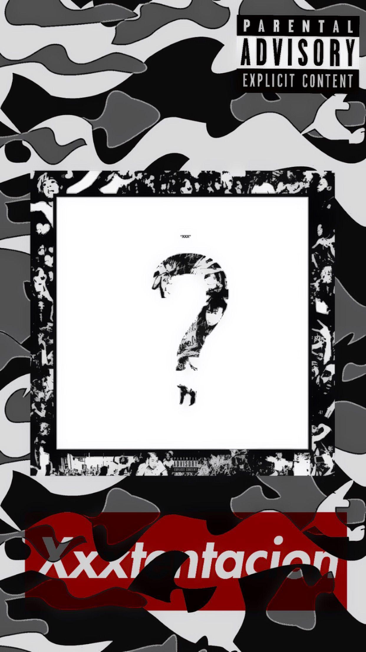 1242x2208 Xxxtentacion Logo Sad Wallpaper Lock Screen Wallpaper