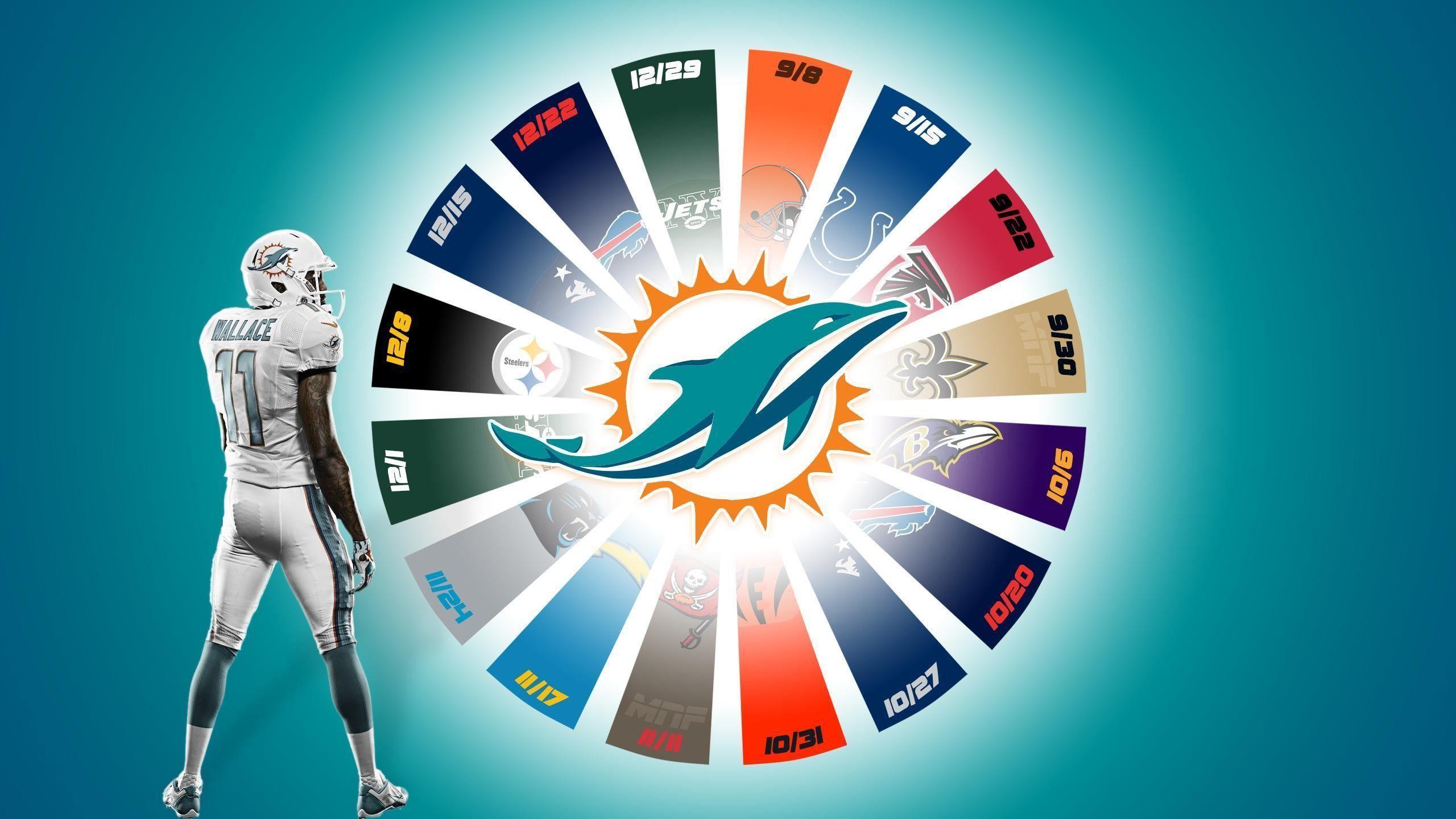 Miami Dolphins Logo Wallpaper Hd Background Miami Dolphins Logo Picture  Background Image And Wallpaper for Free Download