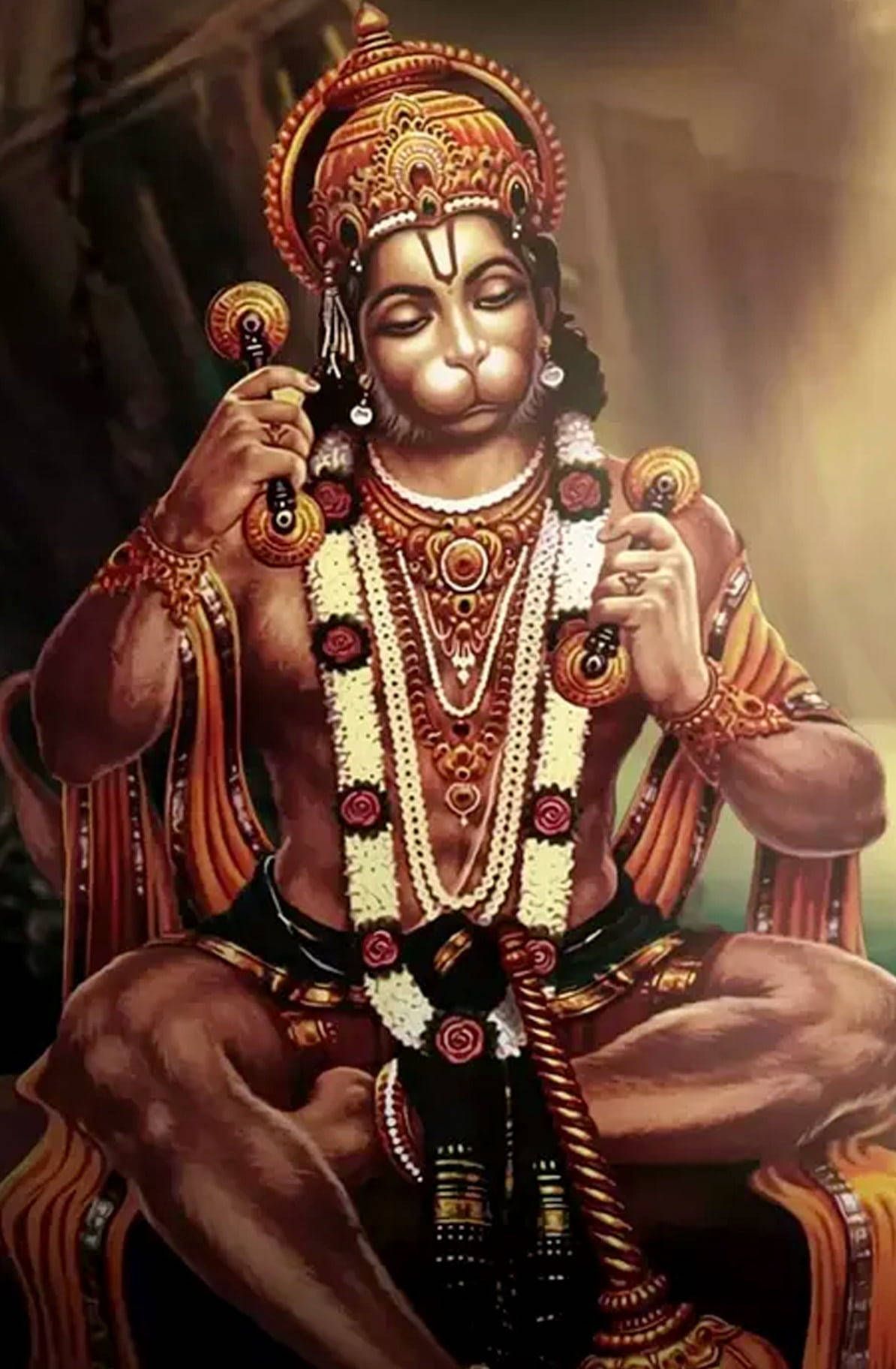 1194x1824 God Hanuman HD Wallpaper 100++