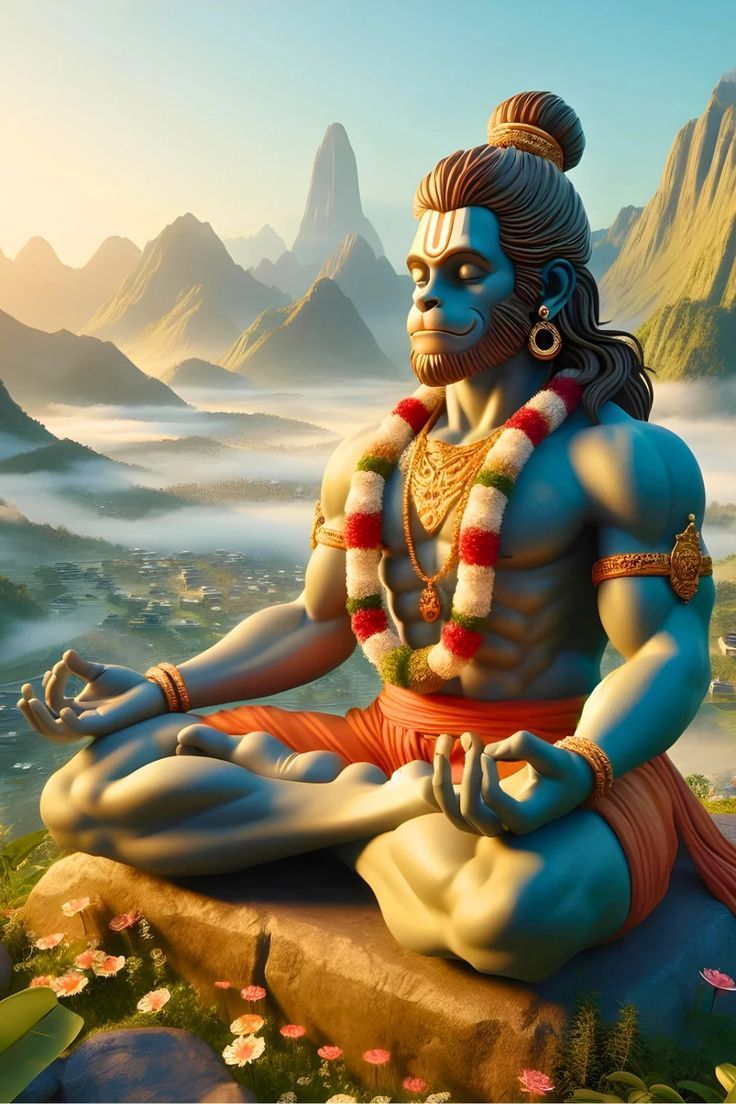 736x1104 lord hanuman HD Wallpaper 1080p