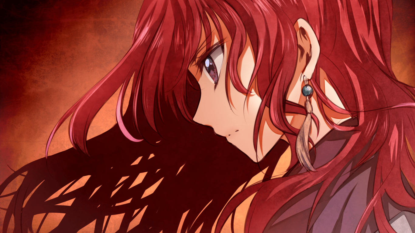 1366x768 Download 1366x768 Akatsuki No Yona, Yona, Redhead, Earring