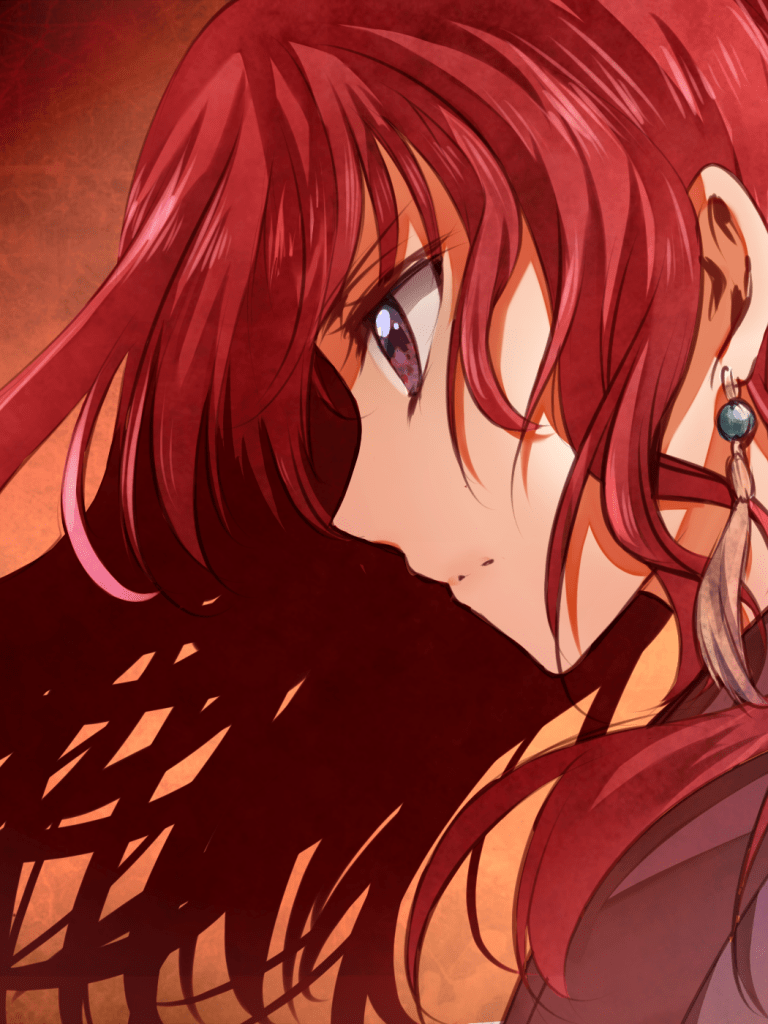 768x1024 Download 768x1024 Akatsuki No Yona, Yona, Redhead, Earring