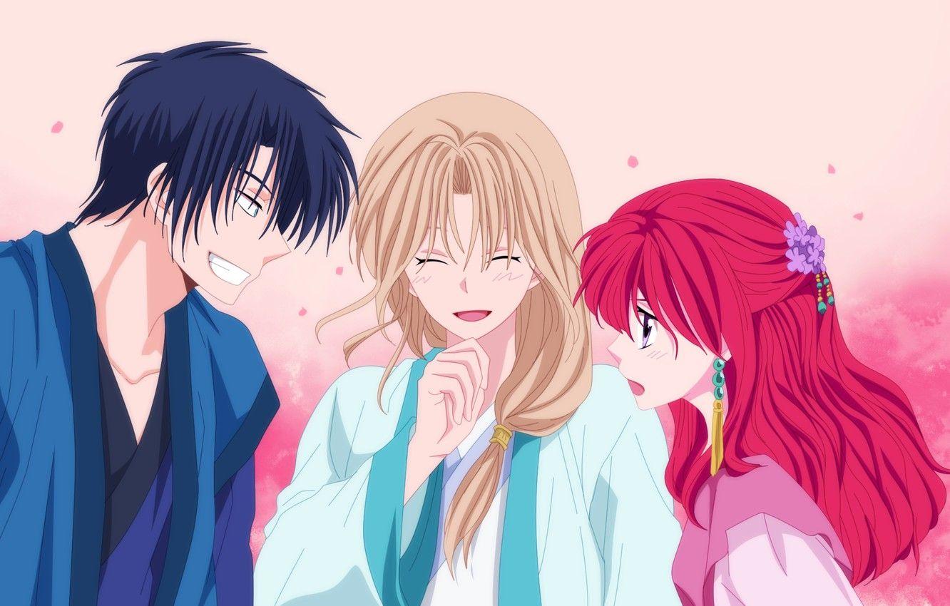 1332x850 Wallpaper anime, art, guys, akatsuki no yona, Hack, Jon