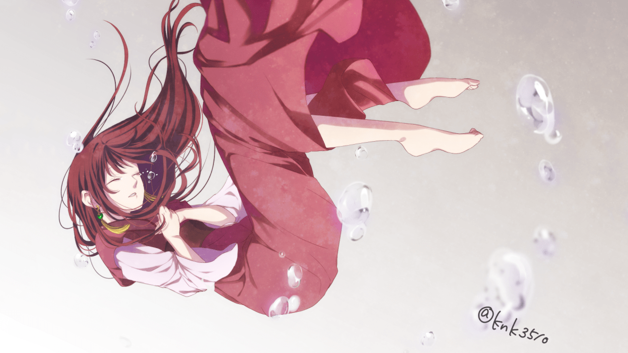 1280x720 Download 1280x720 Yona, Drowning, Underwater, Redhead