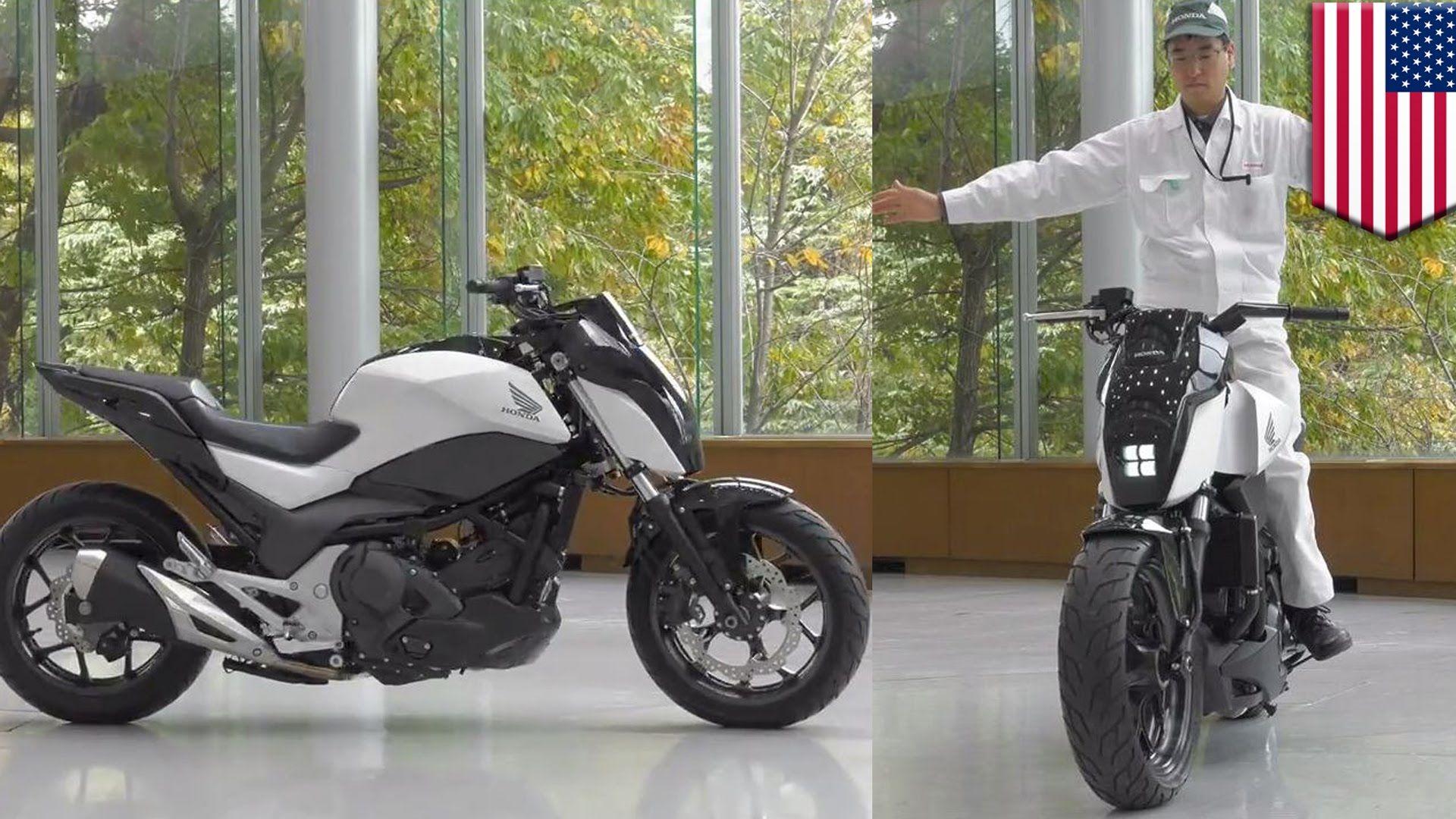 1920x1080 Future Motorcycles: Honda Self Balancing Riding Assist Tech Keeps