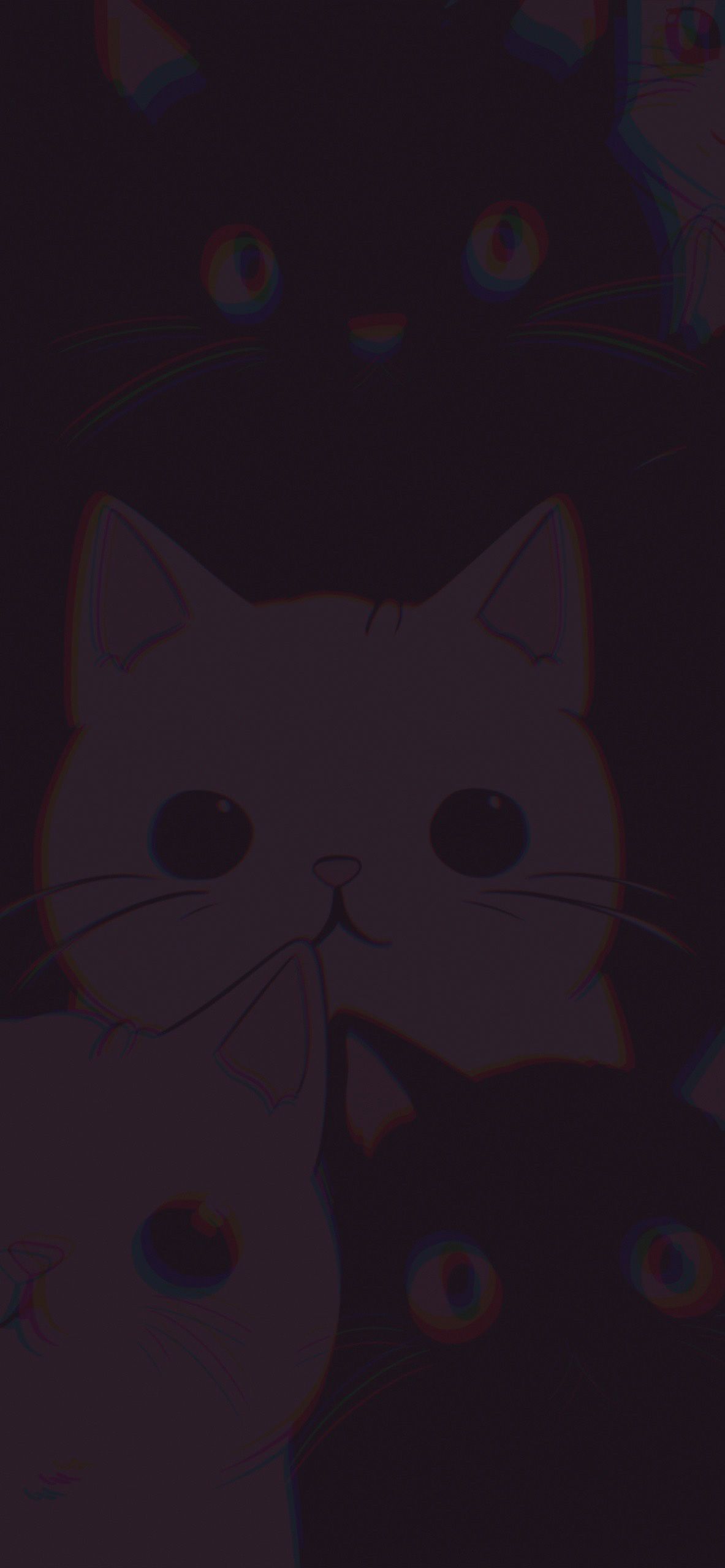 1183x2560 Funny Cats Aesthetic Wallpaper Cats Wallpaper for iPhone