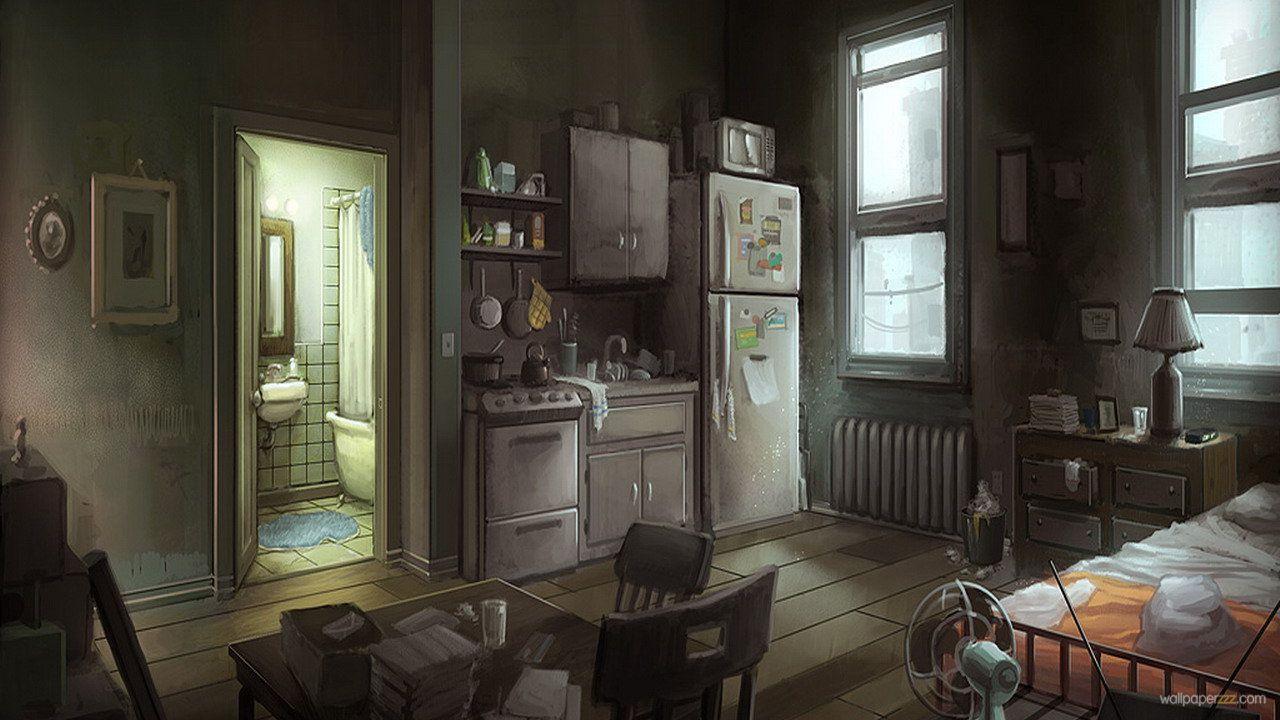 Anime Apartment Wallpapers - Top Free Anime Apartment Backgrounds