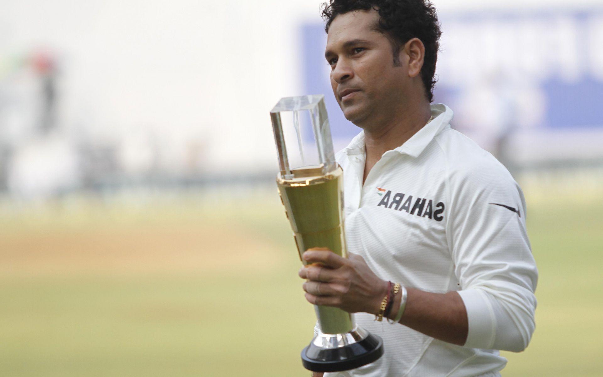 1920x1200 Sachin Tendulkar win trophy happy HD wallpaper. Latest HD