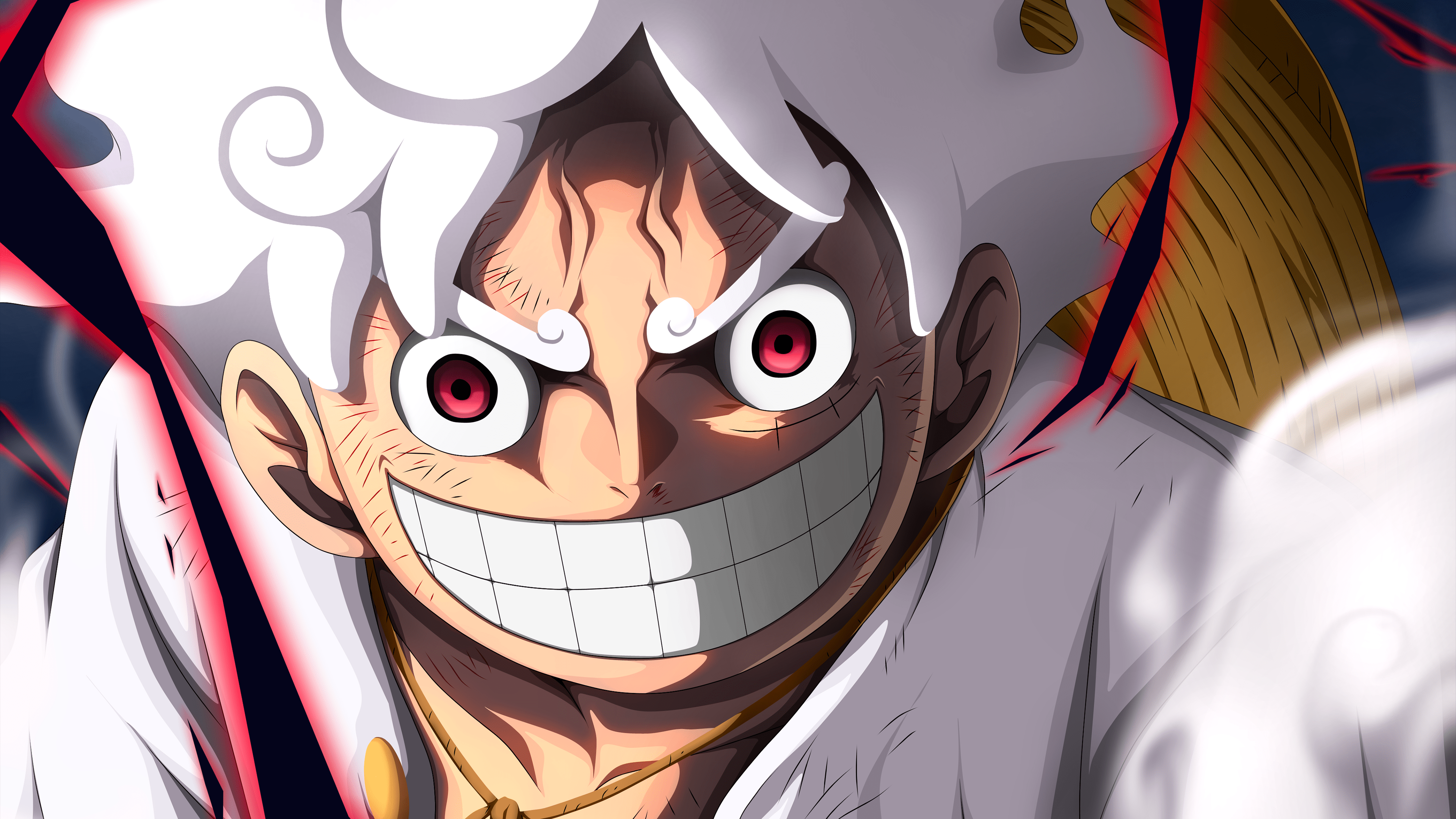 3840x2160 One Piece Wallpaper 4K, Gear Luffy, Sun God Nika