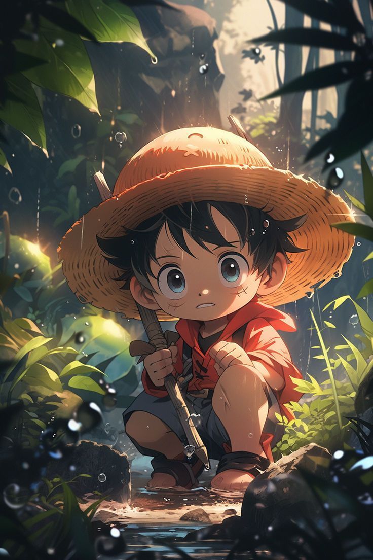 736x1104 One Piece Monkey D. Luffy 4K Wallpaper