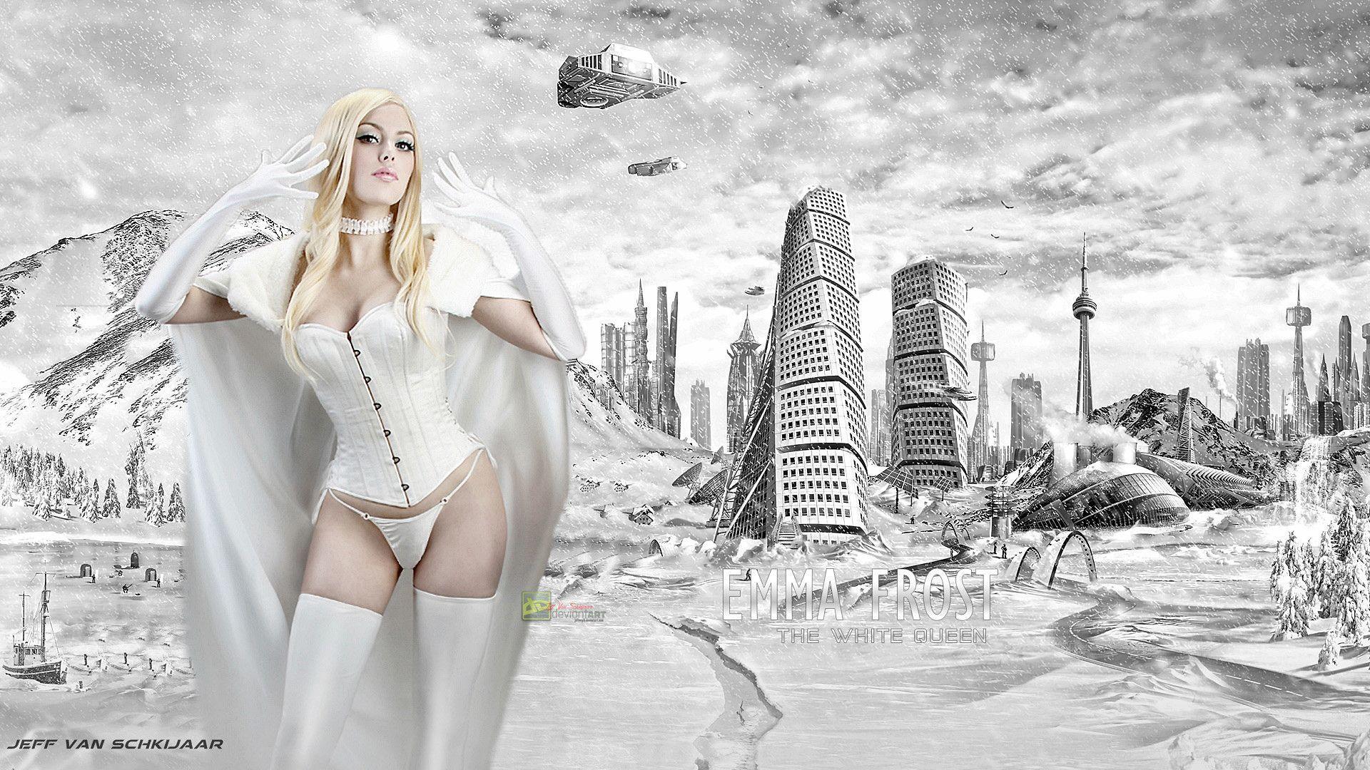 1920x1080 Emma Frost Wallpaper