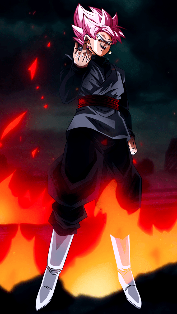 670x1191 Goku Black 4K Wallpaper Reddit Trick