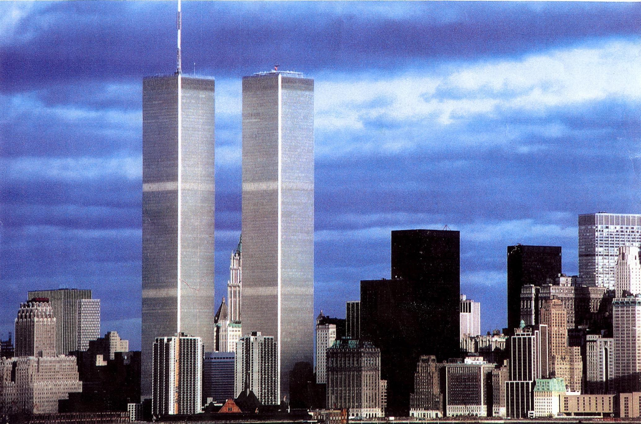 The Twin Towers Standing In A Lake In Nyc Background Twin Towers New York  Picture Background Image And Wallpaper for Free Download