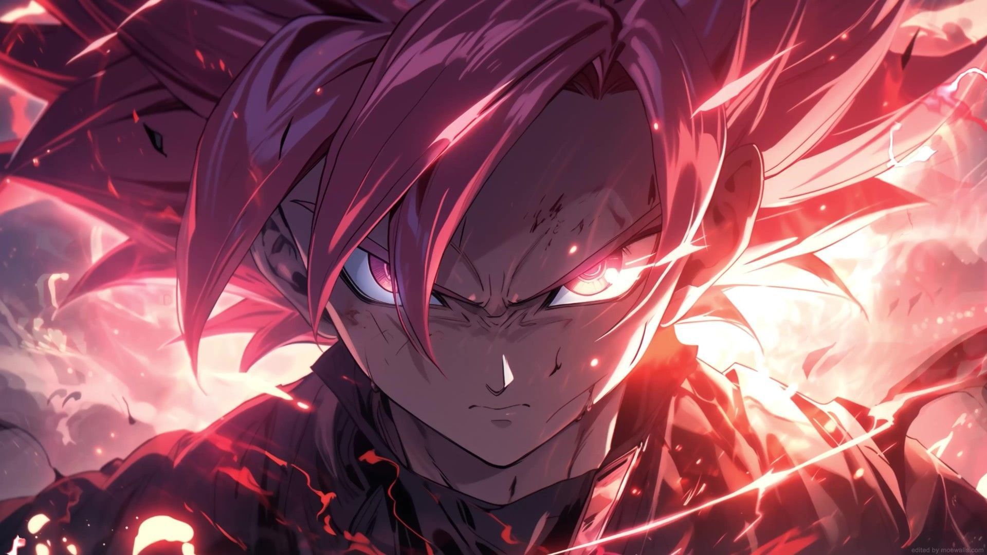 1920x1080 Goku Black Live Wallpaper, Animated