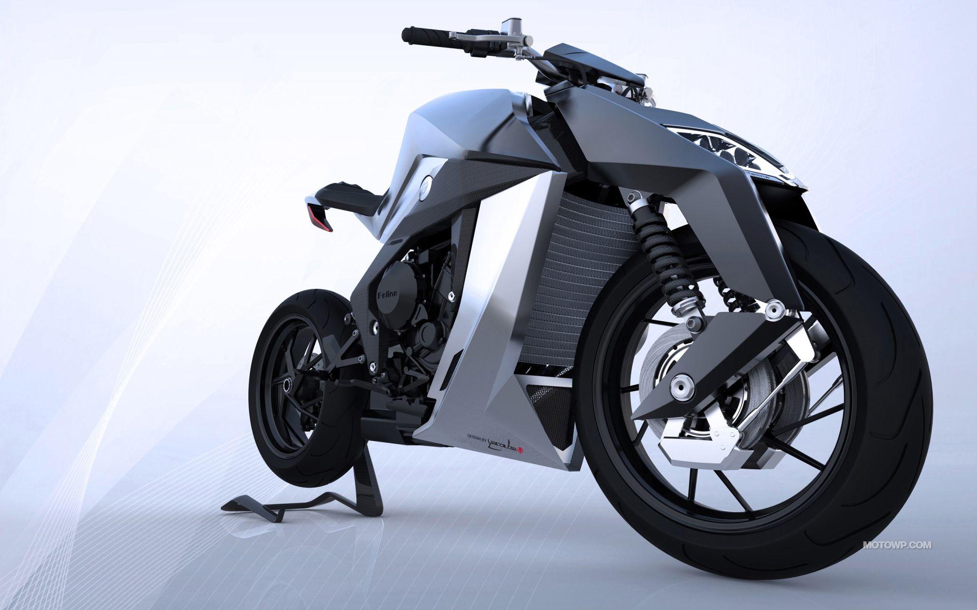 1920x1200 Motorcycles desktop wallpaper Yacouba Feline One Concept