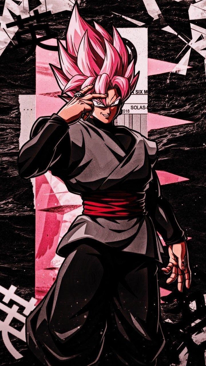 720x1280 Goku Black Manga Wallpaper