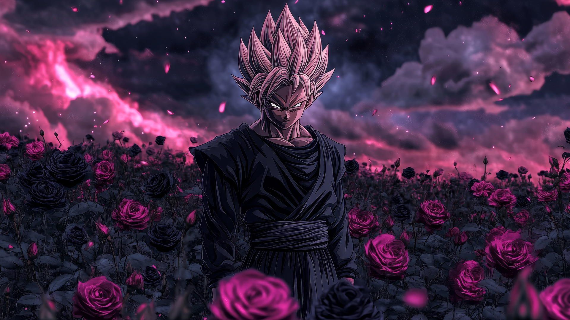 1920x1079 4k HD Wallpaper: Black Goku Wallpaper 4K