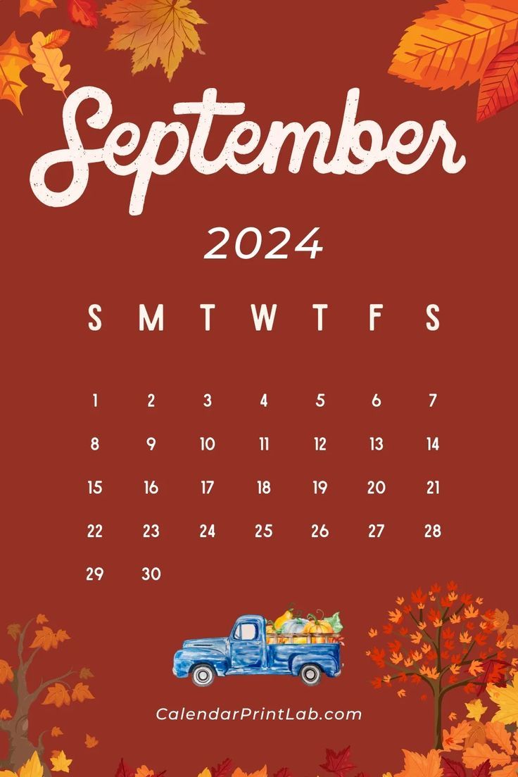 736x1104 iPhone September 2024 Calendar