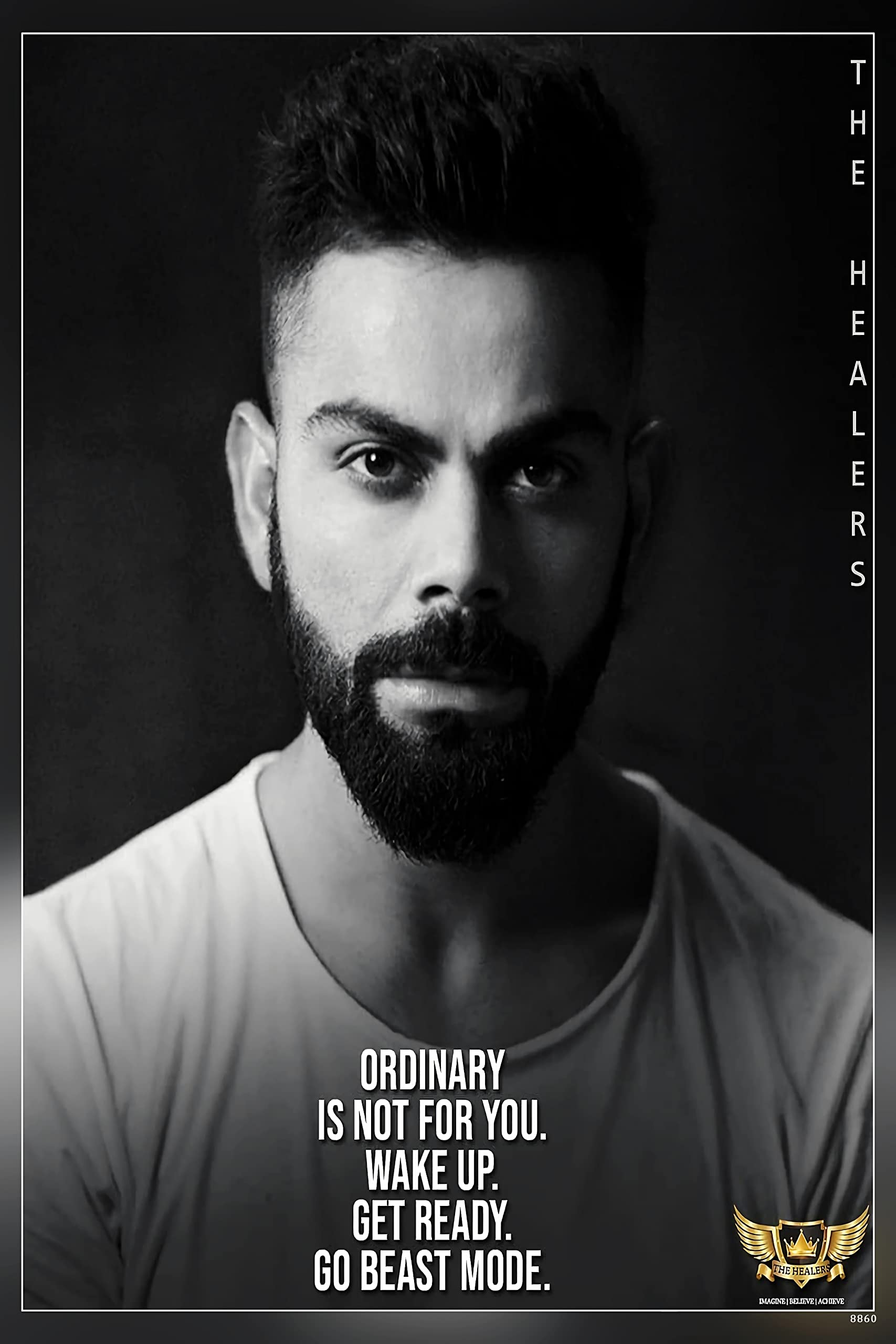 1707x2560 Virat Kohli Inspirational Motivational Quotes Poster Matte Finish Paper Print 12 X 18 Inch (Multicolor) D 9105 : Amazon.in: Home & Kitchen