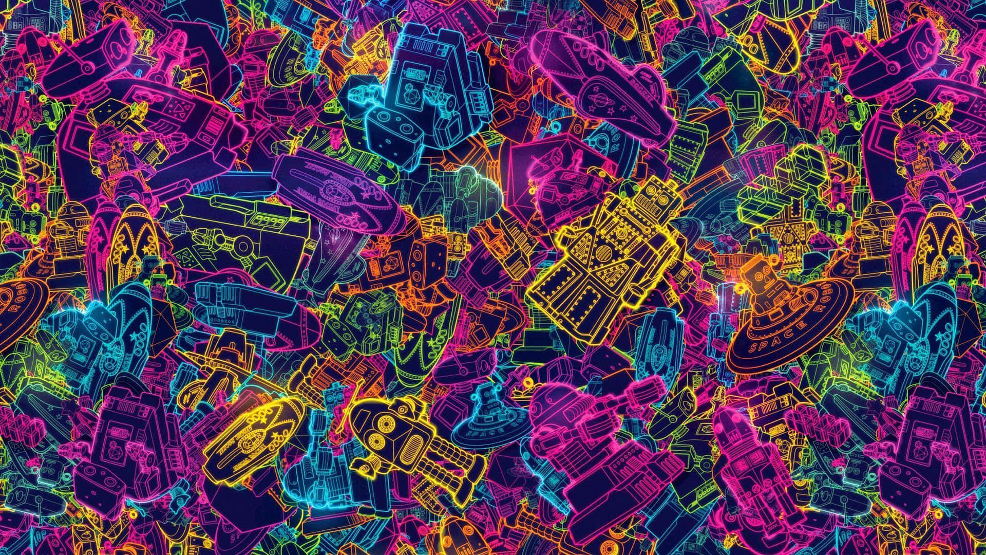 1920x1080 Download Robot Background