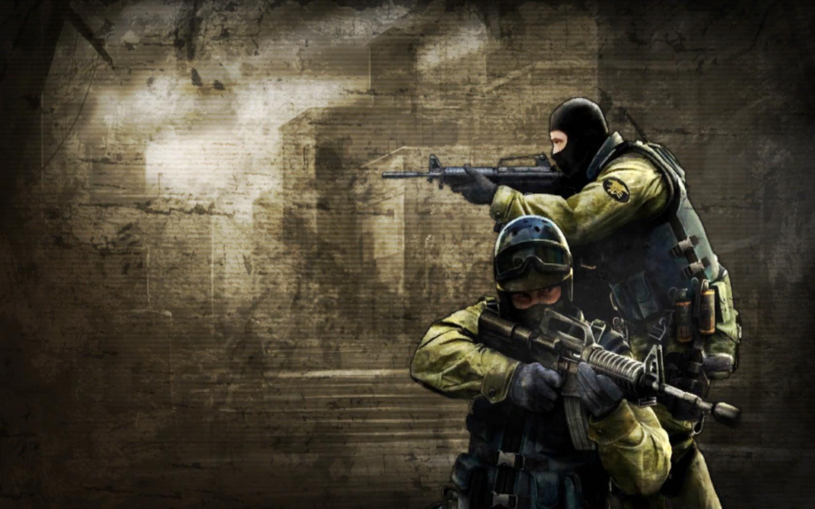 COUNTER STRIKE CS GO sangue e arma 4K baixar papel de parede