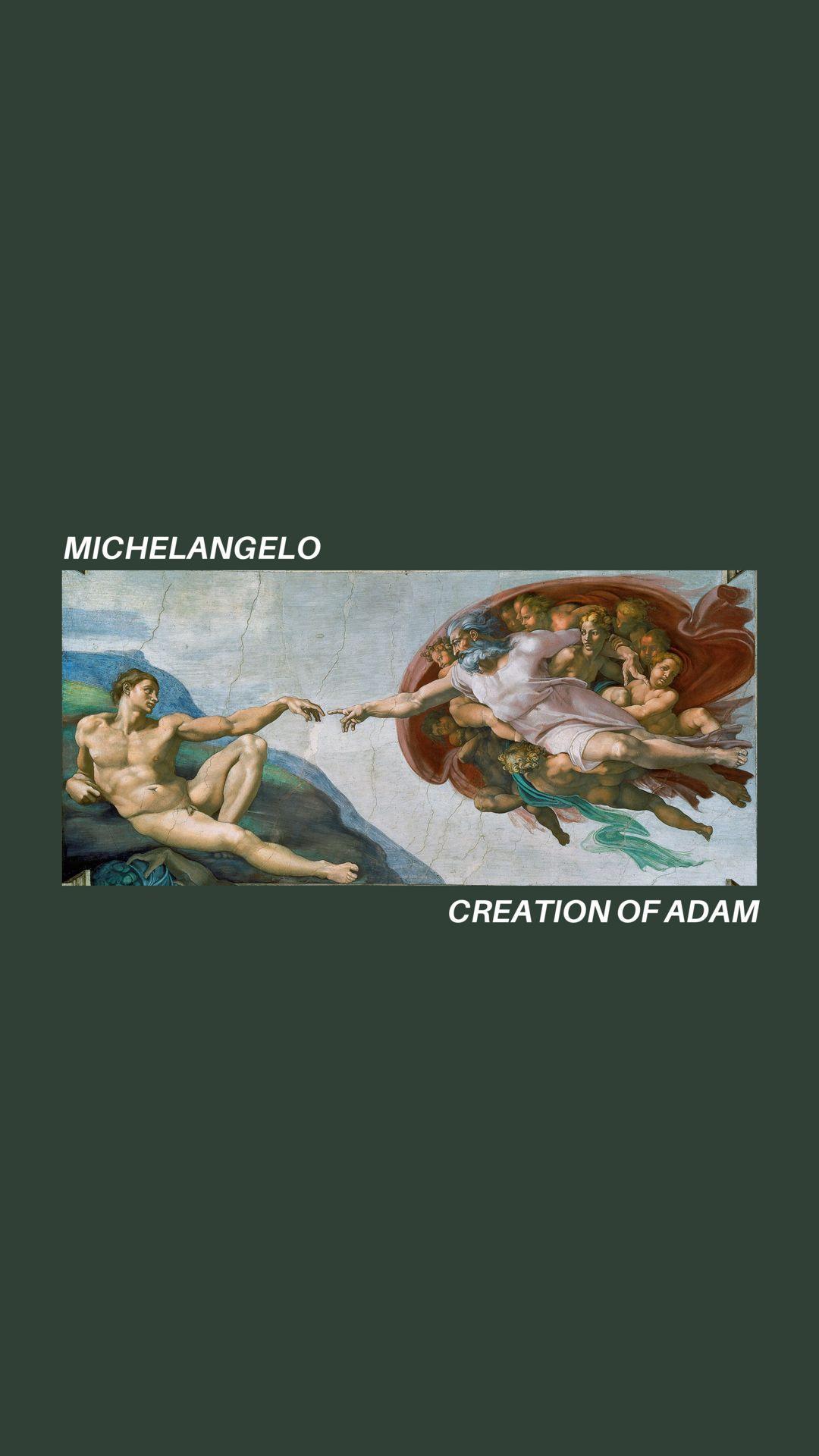 1080x1920 Michelangelo wallpaper art hoe aesthetic tumblr iPhone phone