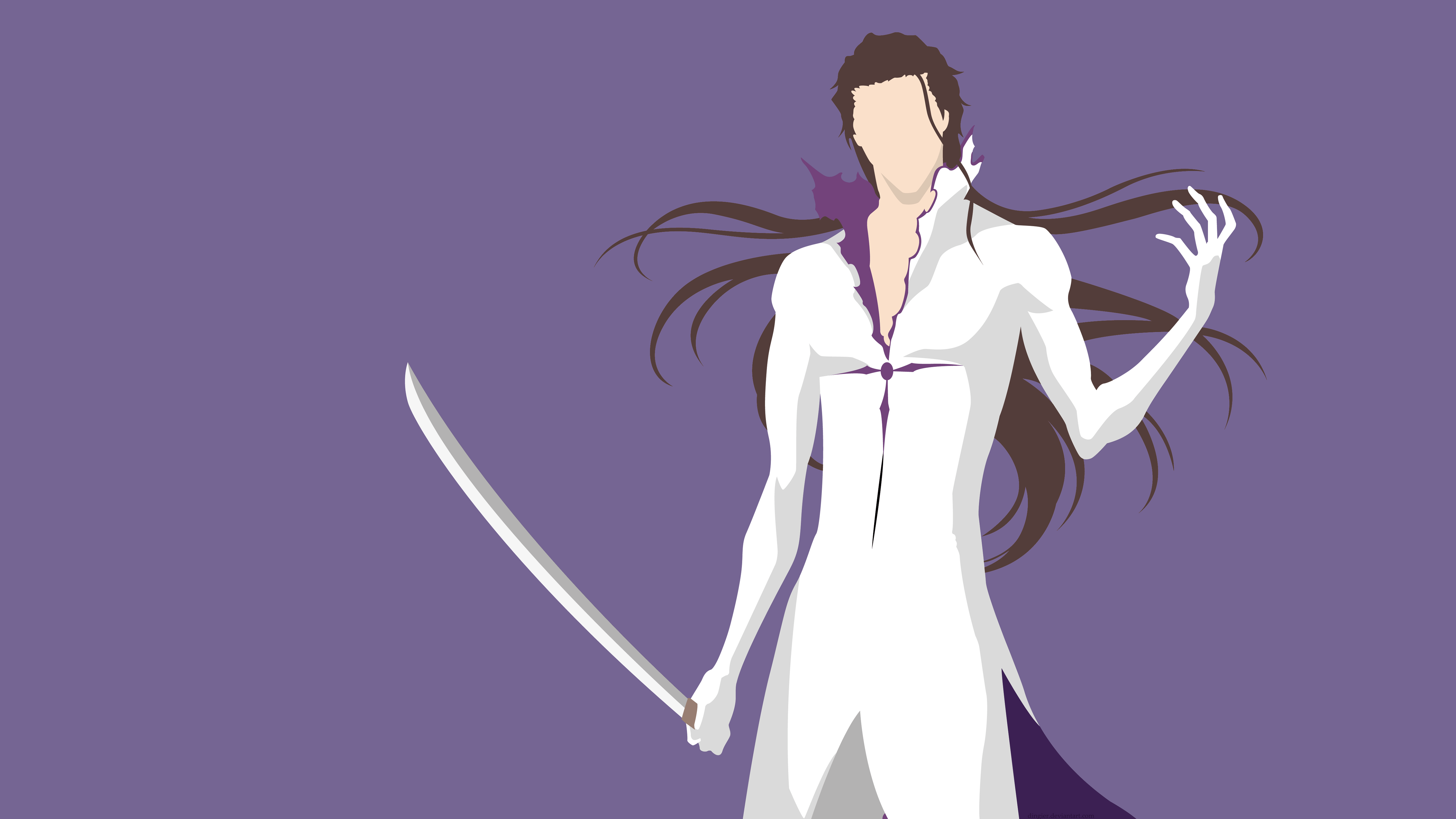 5120x2880 Sosuke Aizen Wallpaper 4K, Faceless