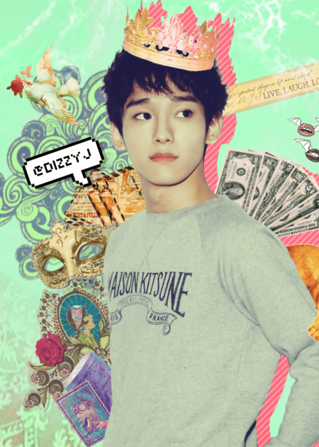 1024x1434 Chen EXO Wallpaper