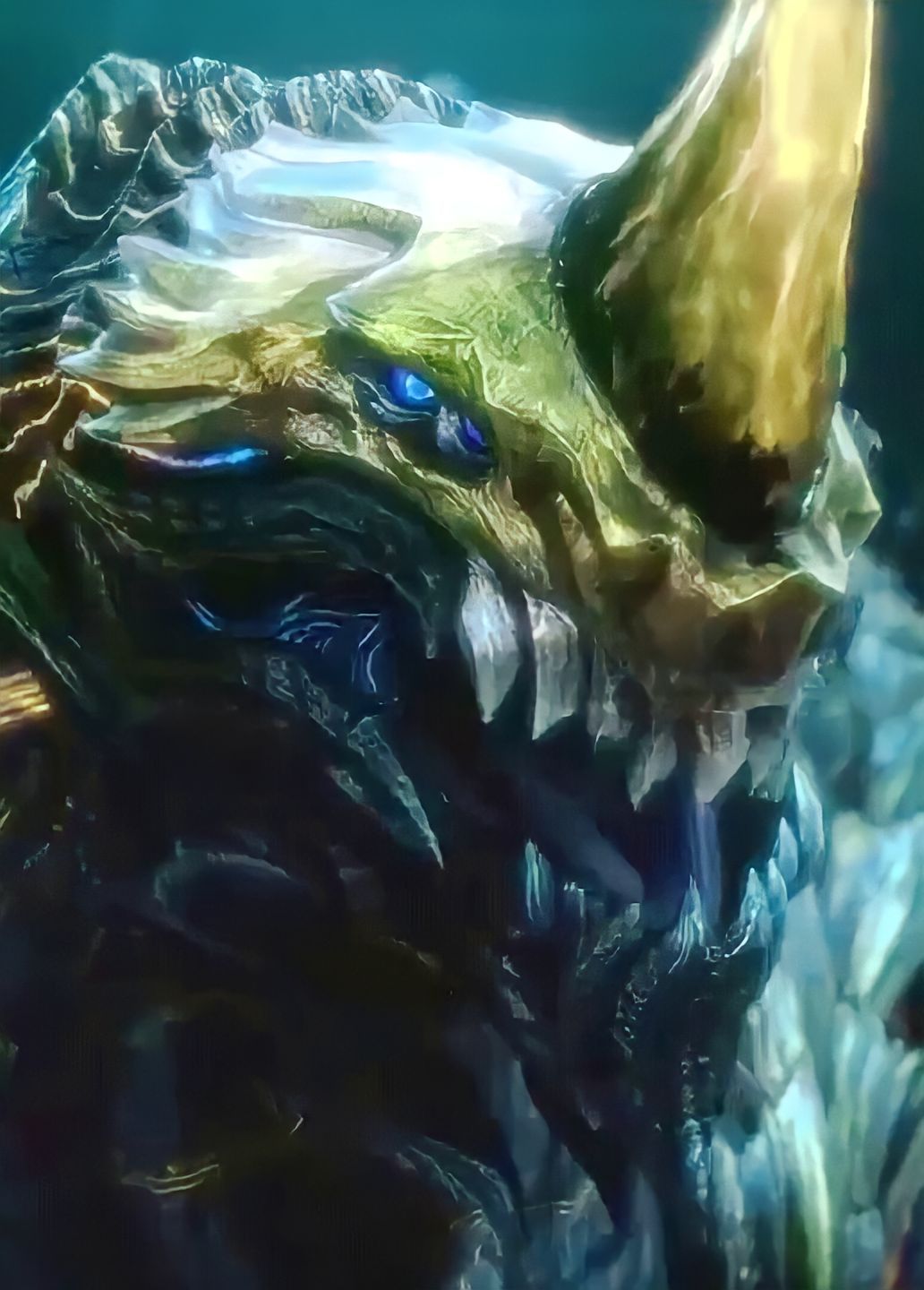 1032x1440 Golden Horned Beast. Swallowed Star