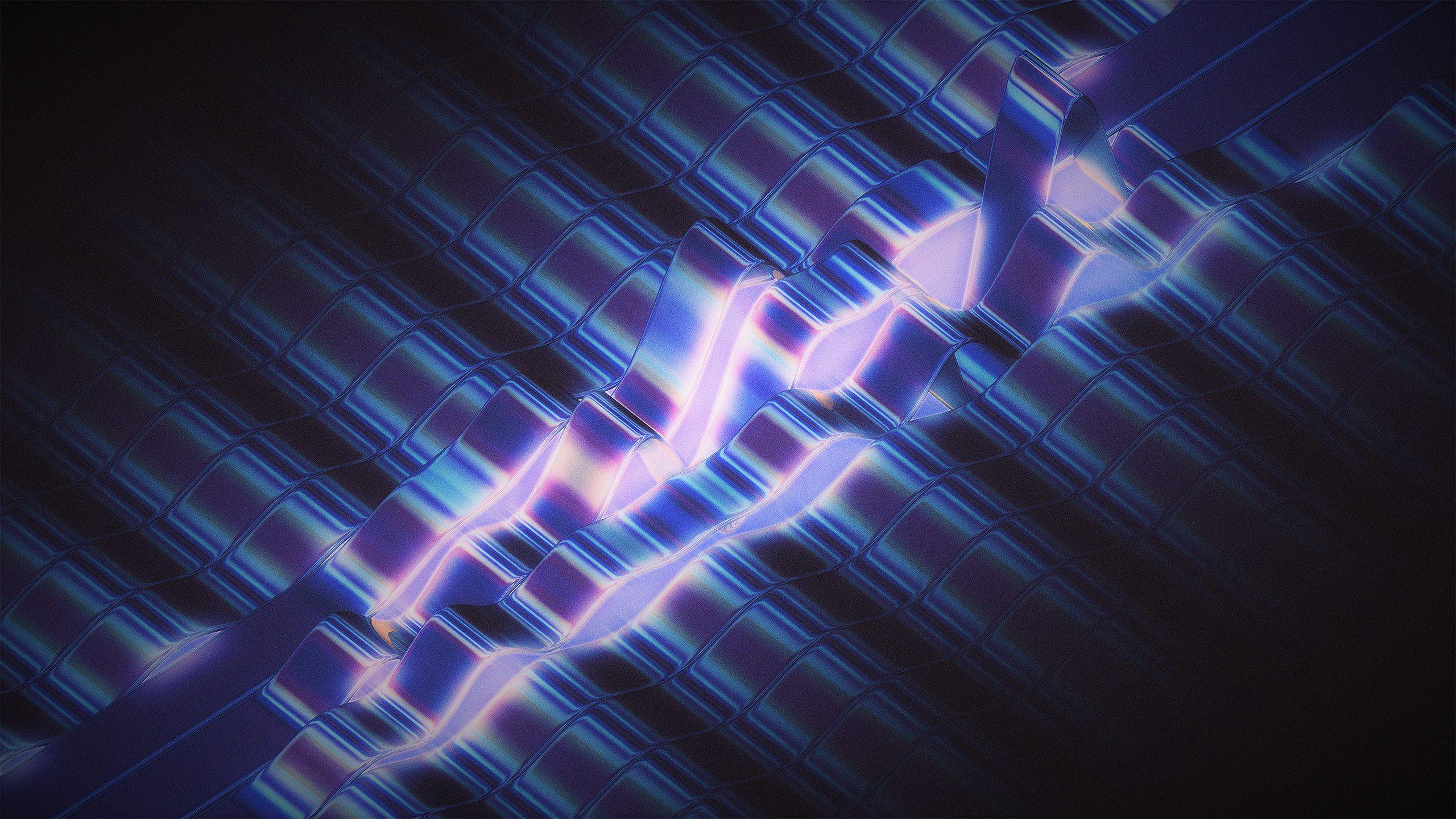 2560x1440 Iridescent Waves Abstract, HD Abstract, 4k Wallpaper