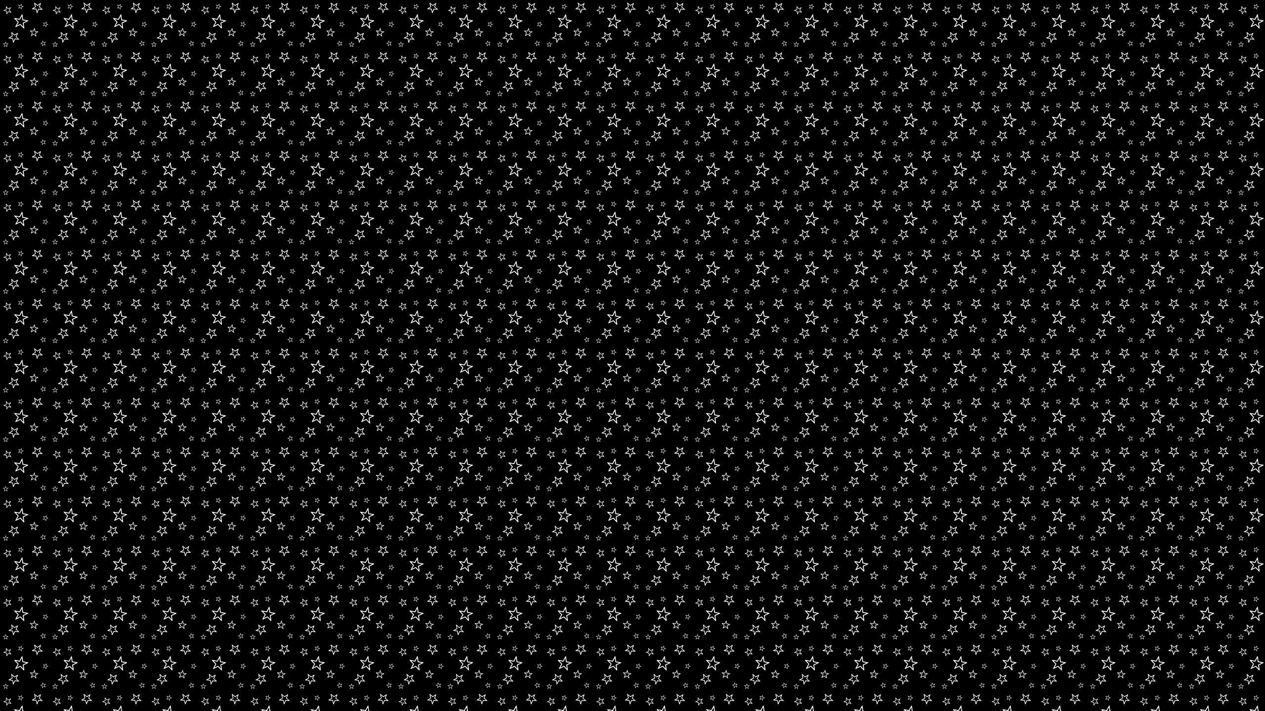 Hình nền máy tính để bàn 2560x1440 Black Stars