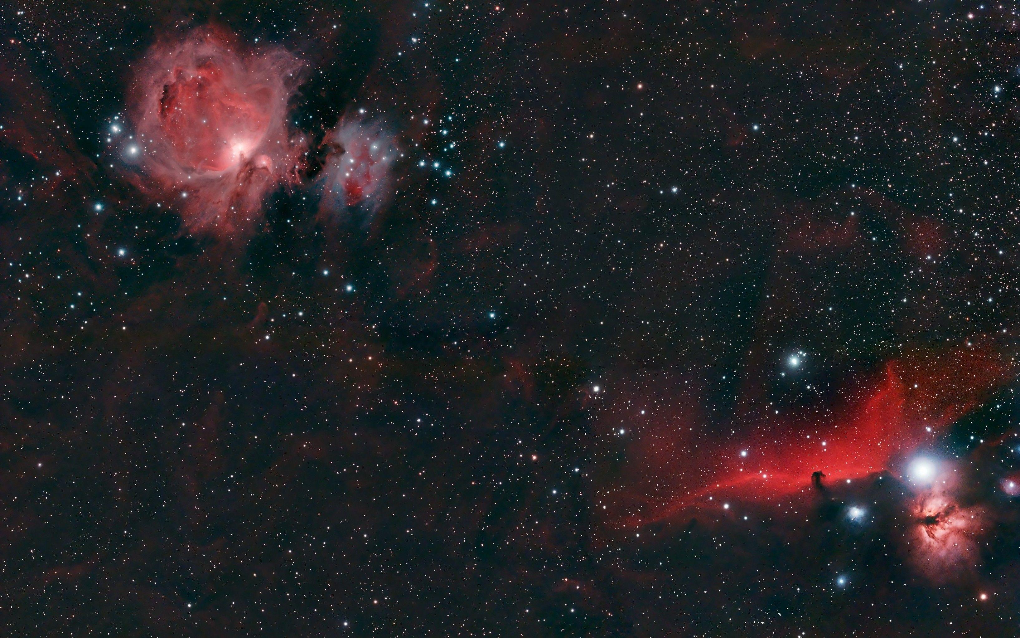 3271x2045 Orion Space Stars Red Black Nasa Nebula Hình nền
