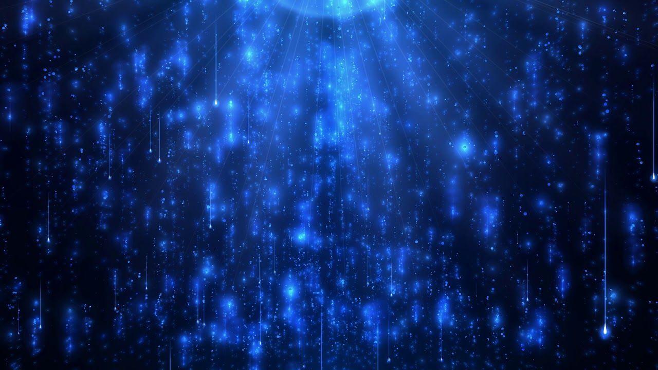 1280x720 4K BLUE MOVING BACKGROUND ✫ Shooting Stars Cluster ✫ #AAVFX Live Wallpaper