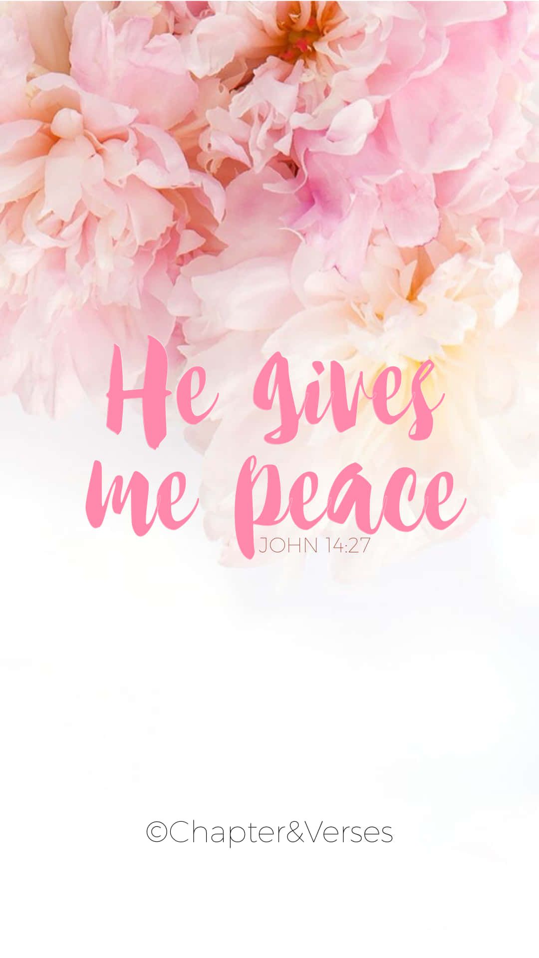 1080x1920 Pink Girly Bible Verse Wallpaper
